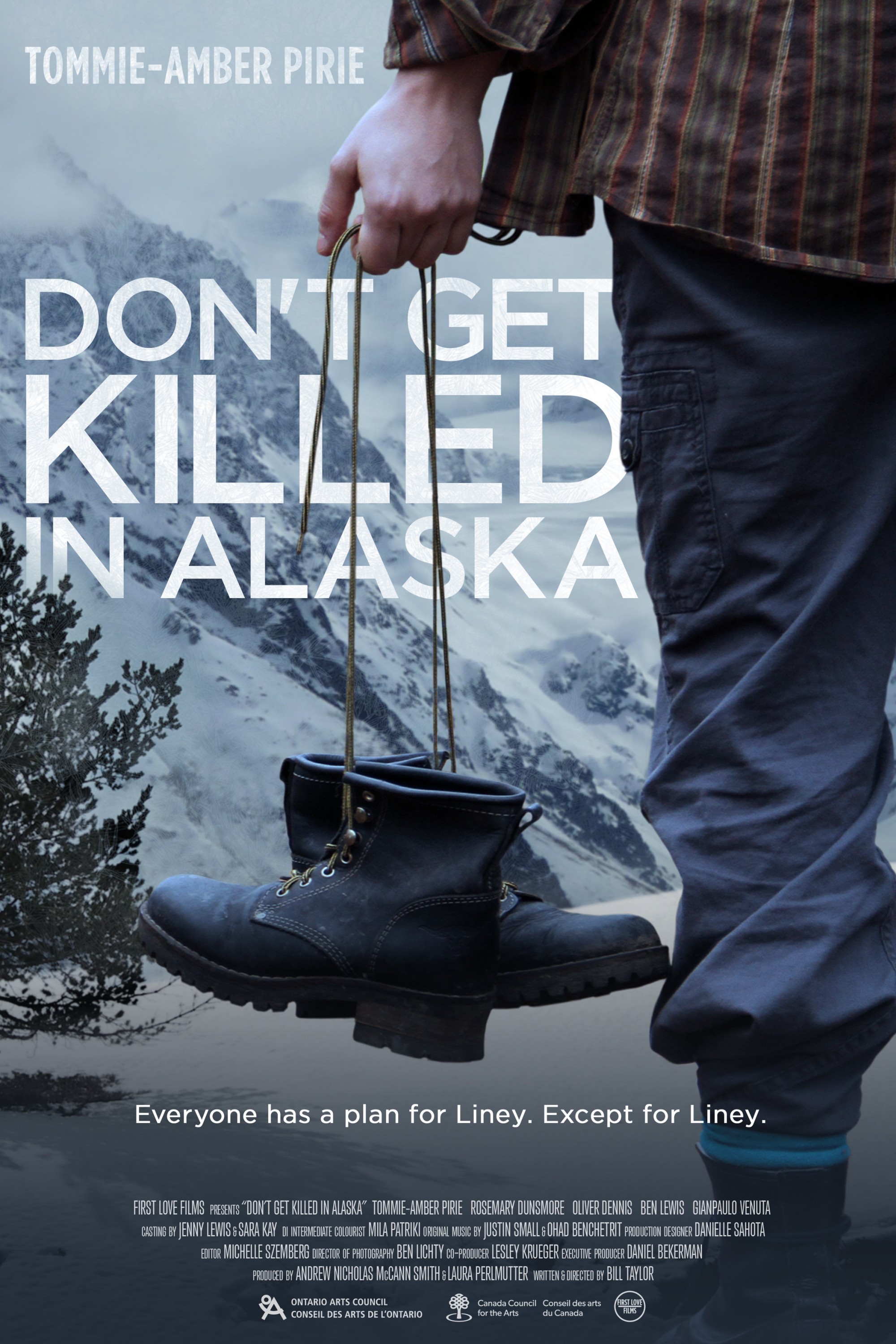 Mega Sized Movie Poster Image for Don't Get Killed in Alaska (#2 of 2)