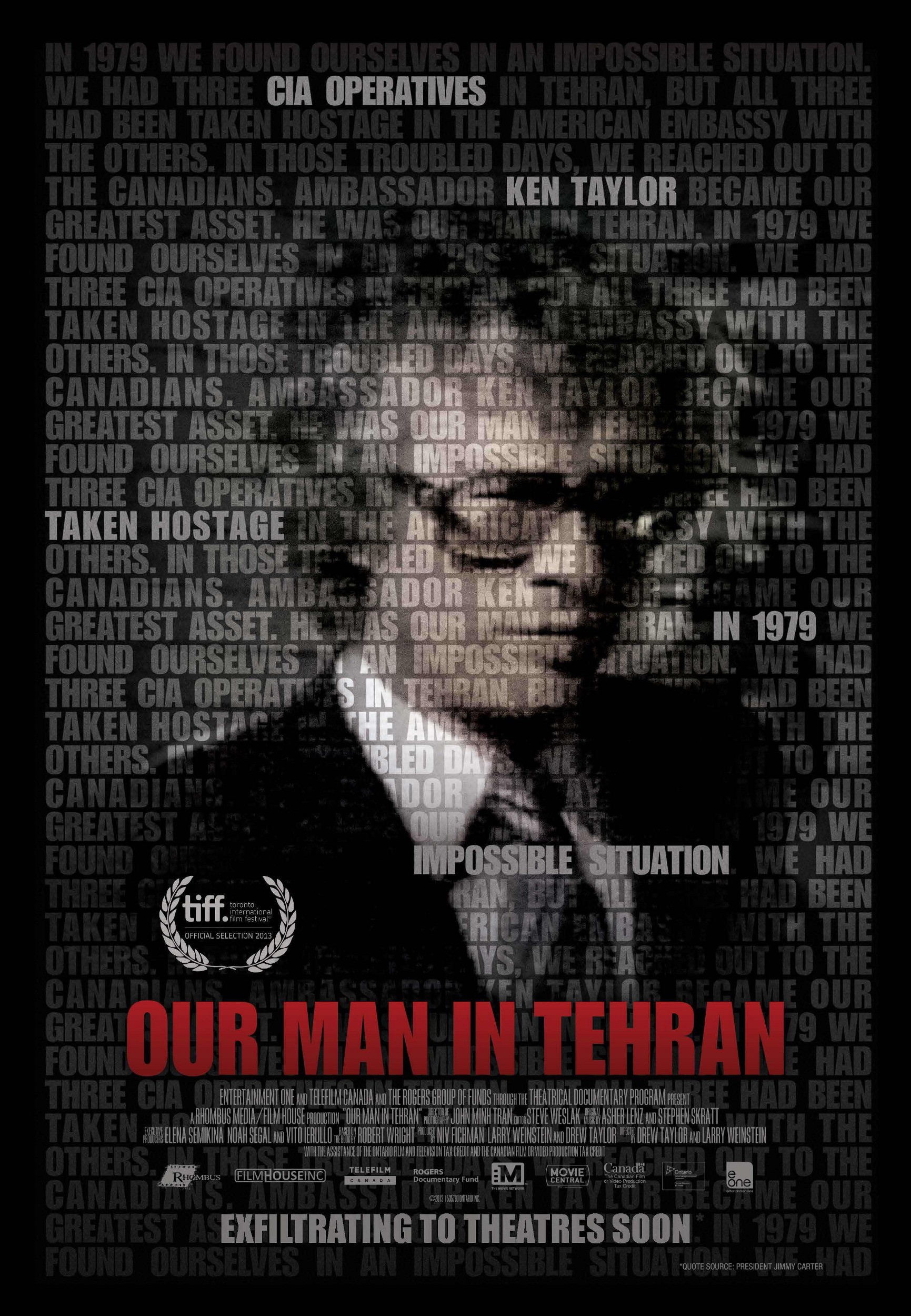 Mega Sized Movie Poster Image for Our Man in Tehran (#1 of 2)