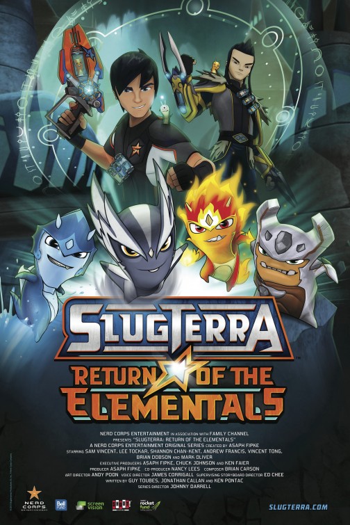 Slugterra: Return of the Elementals Movie Poster