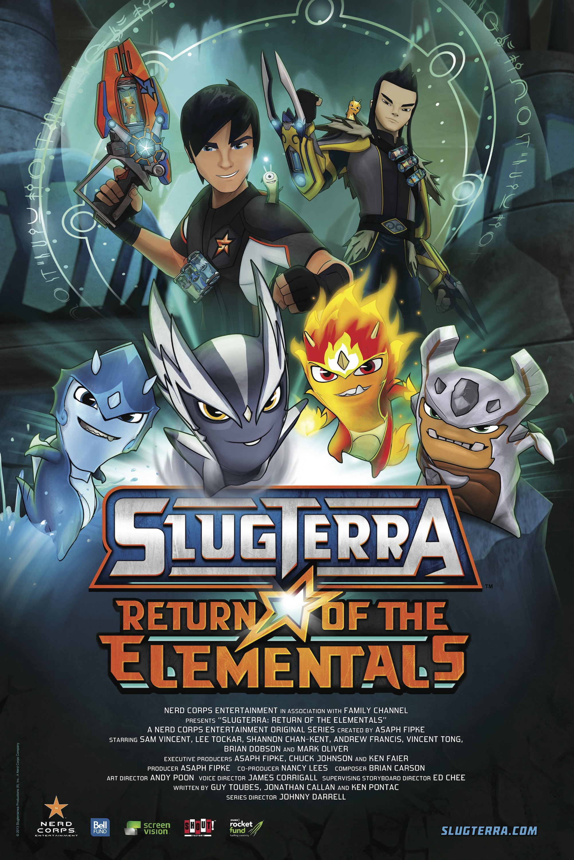Mega Sized Movie Poster Image for Slugterra: Return of the Elementals 