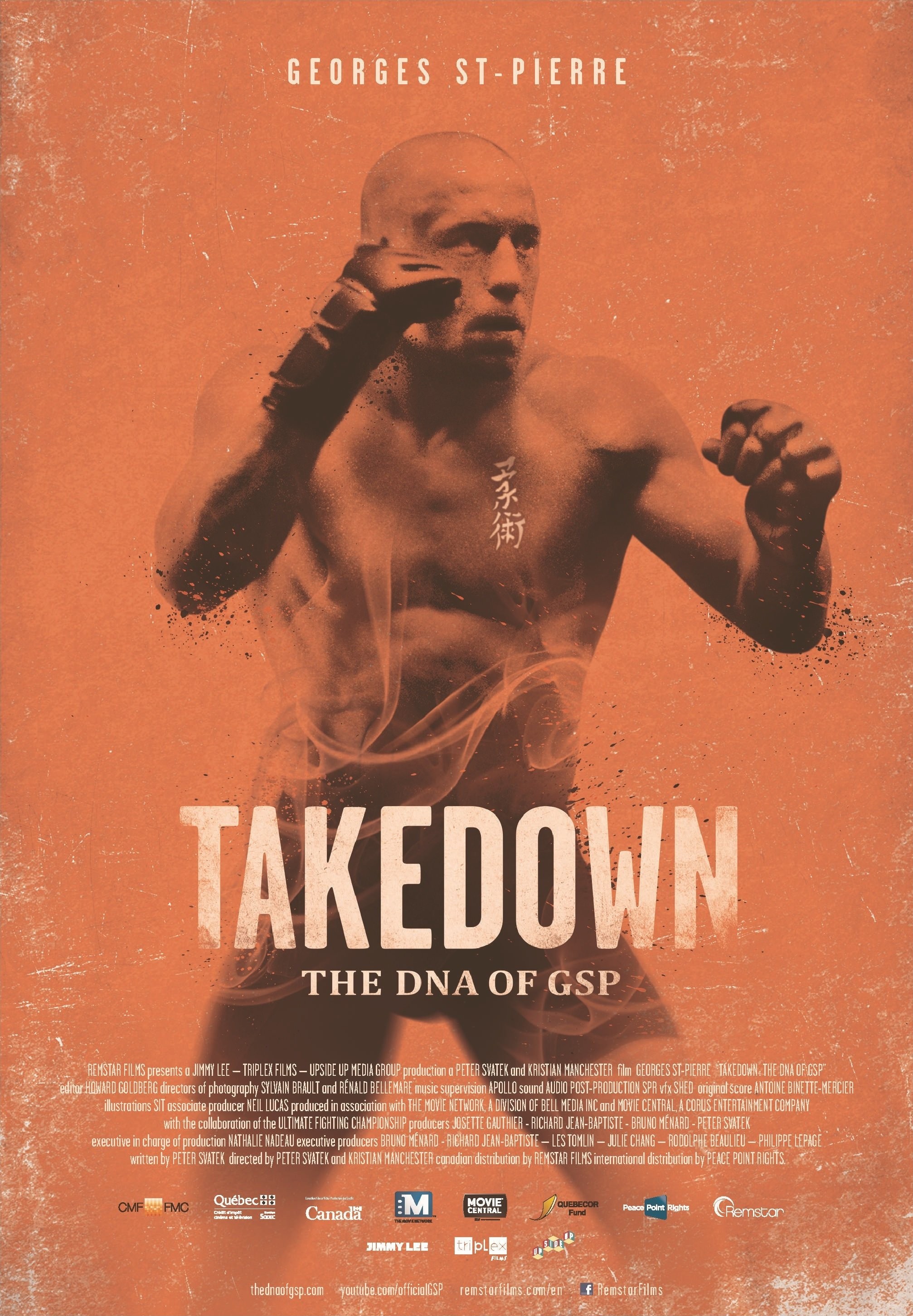 Mega Sized Movie Poster Image for Takedown: The DNA of GSP 