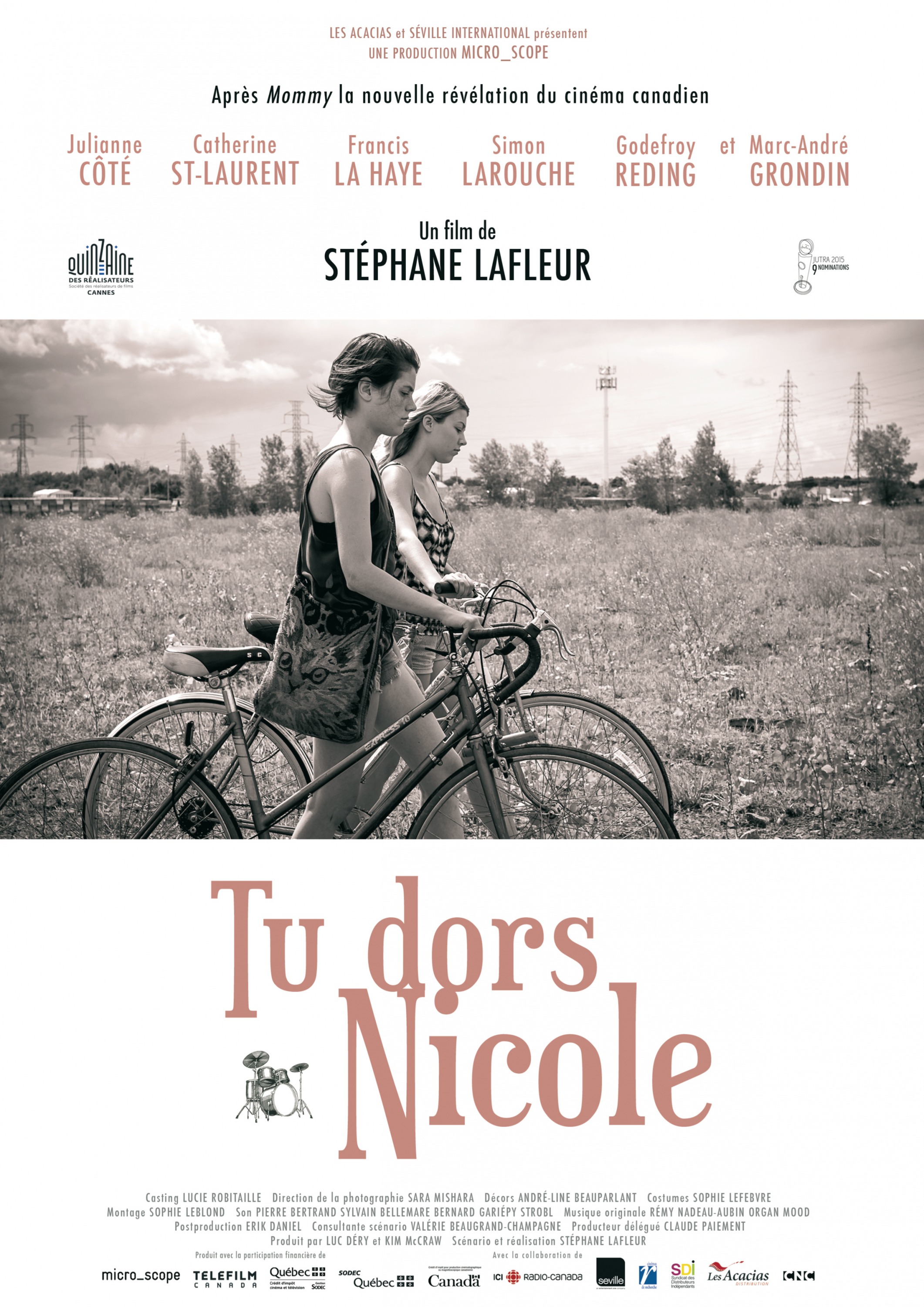 Mega Sized Movie Poster Image for Tu dors Nicole (#2 of 3)