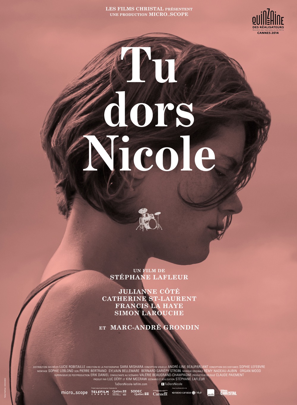 Extra Large Movie Poster Image for Tu dors Nicole (#1 of 3)
