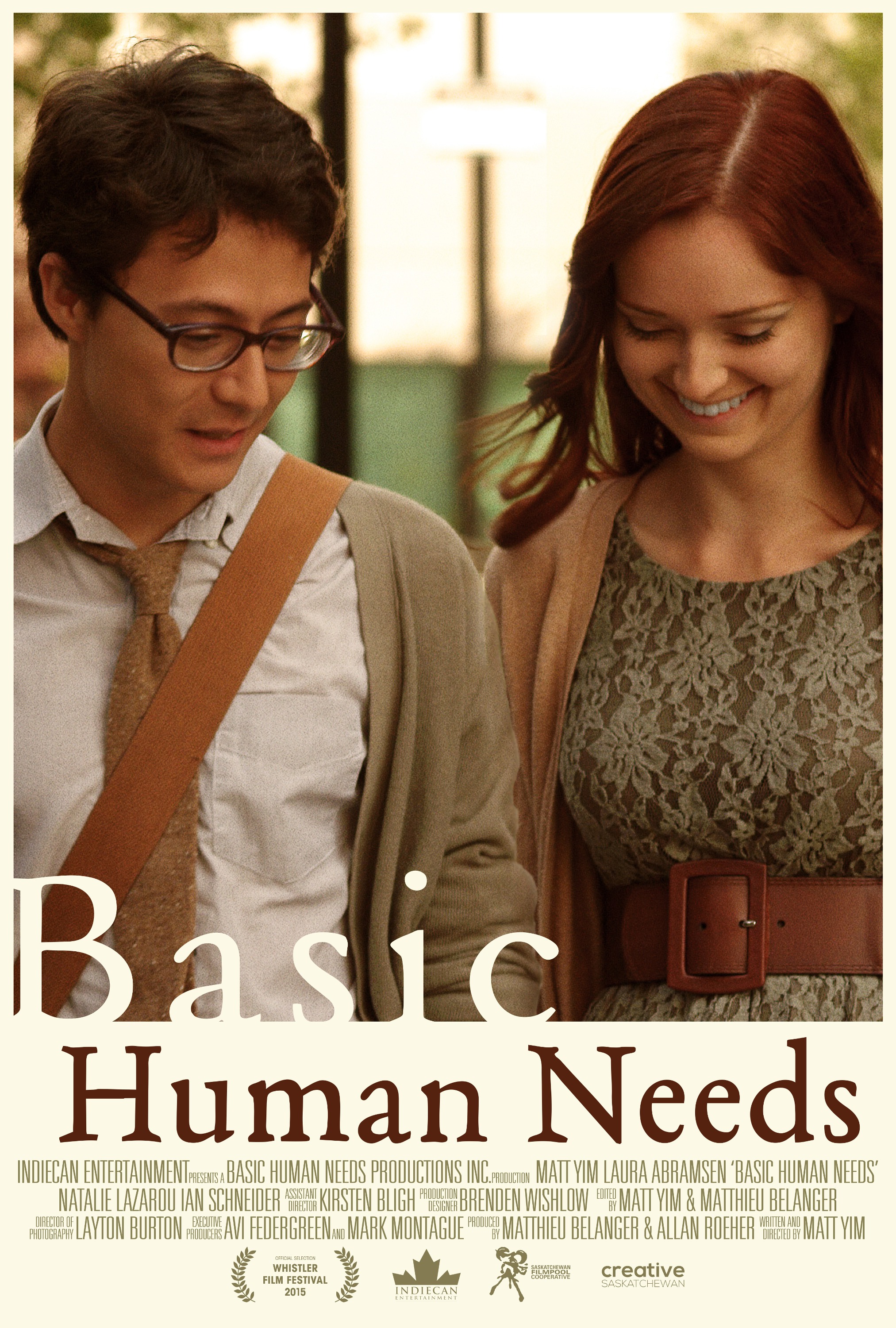 Mega Sized Movie Poster Image for Basic Human Needs 