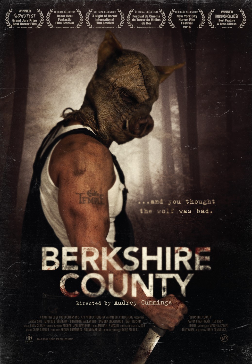 Extra Large Movie Poster Image for Berkshire County 