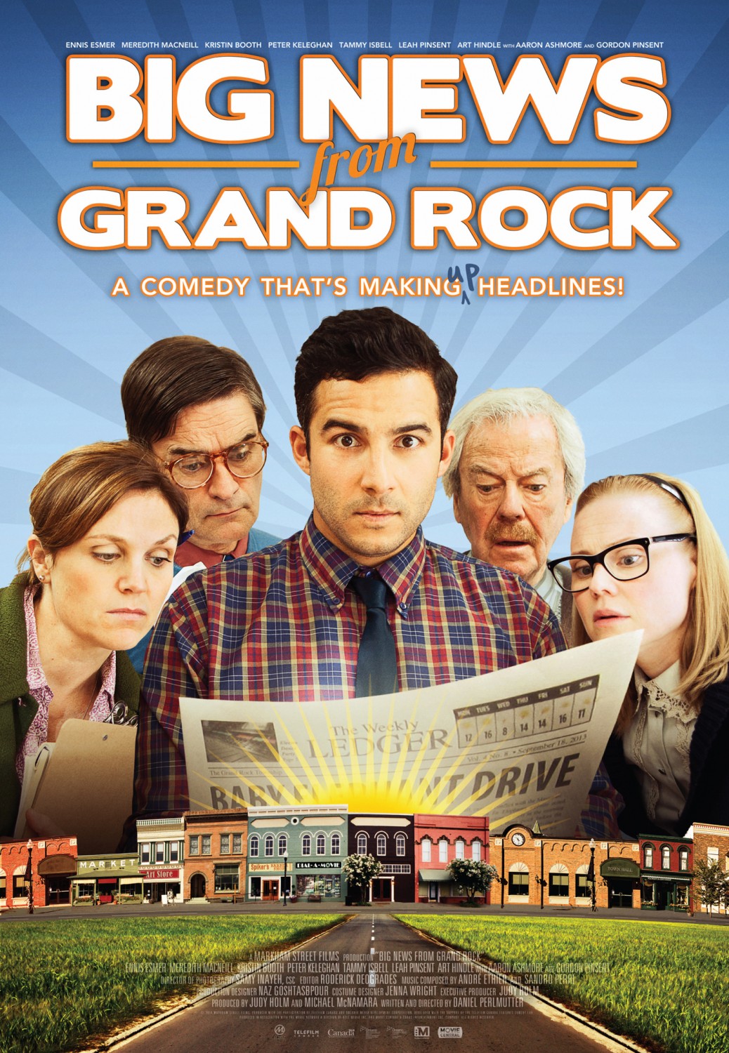 Extra Large Movie Poster Image for Big News from Grand Rock 