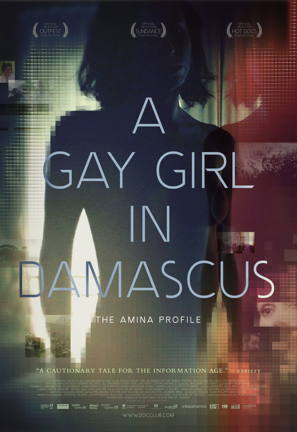 Extra Large Movie Poster Image for A Gay Girl in Damascus: The Amina Profile 