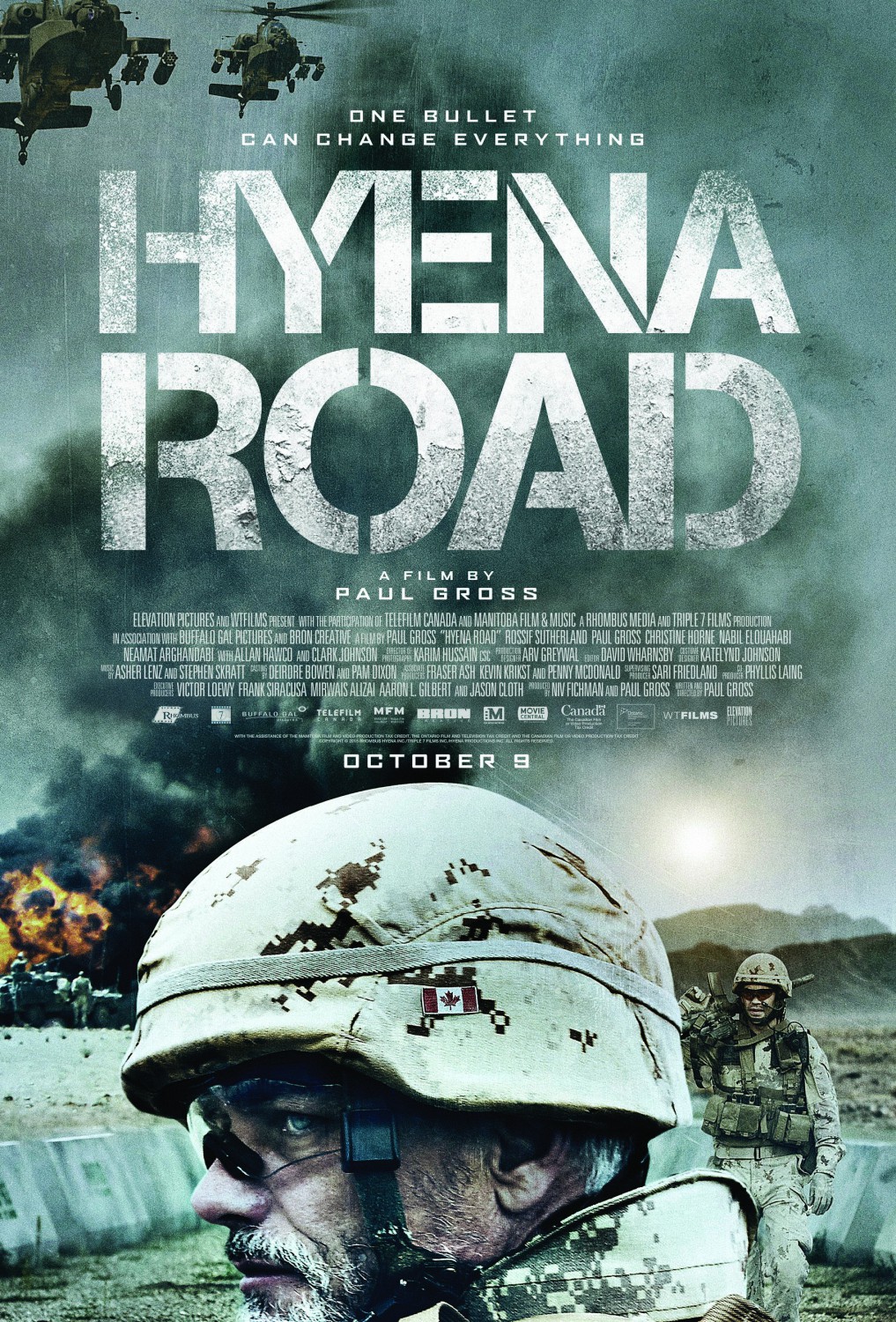 Extra Large Movie Poster Image for Hyena Road (#1 of 2)