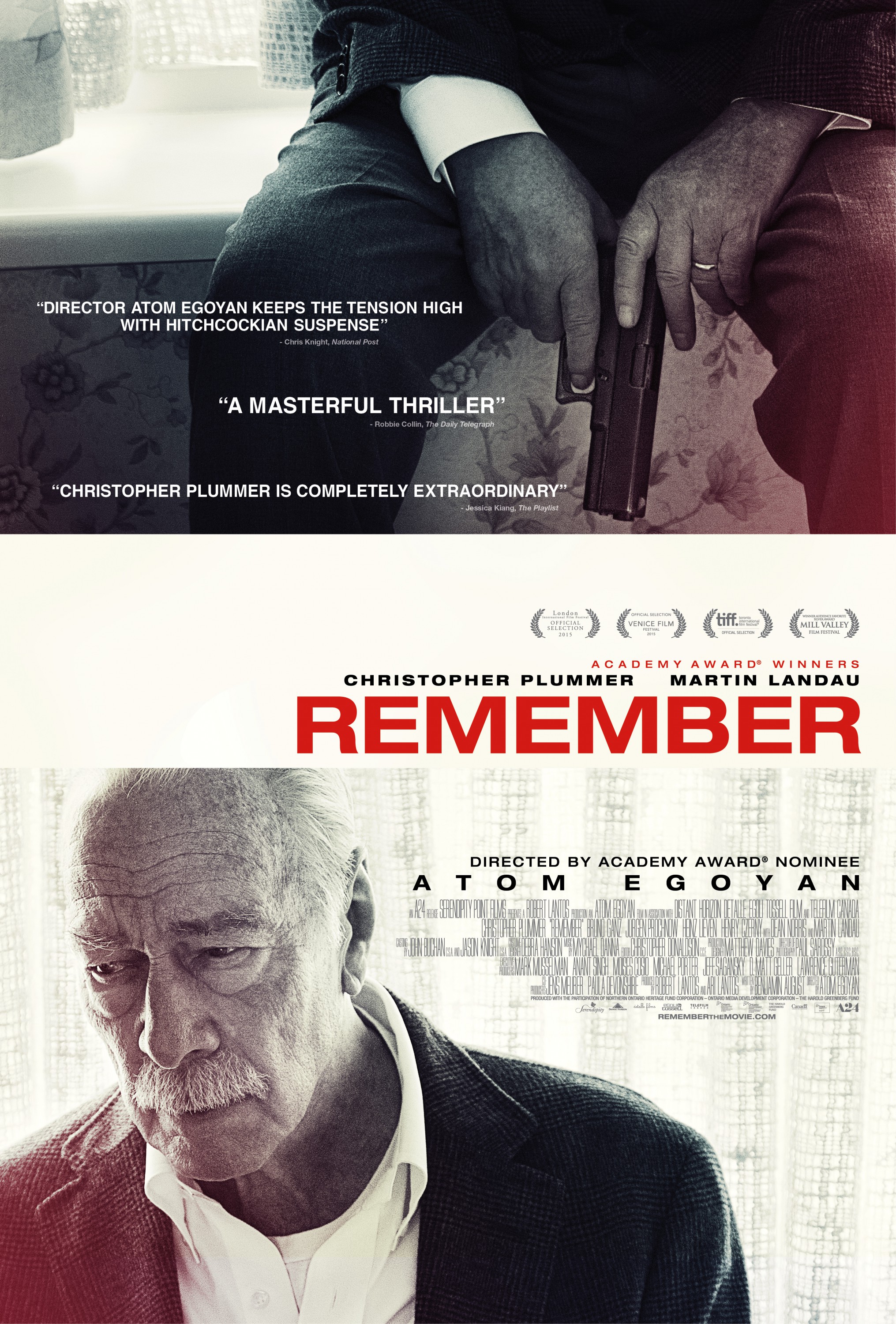 Mega Sized Movie Poster Image for Remember (#4 of 5)