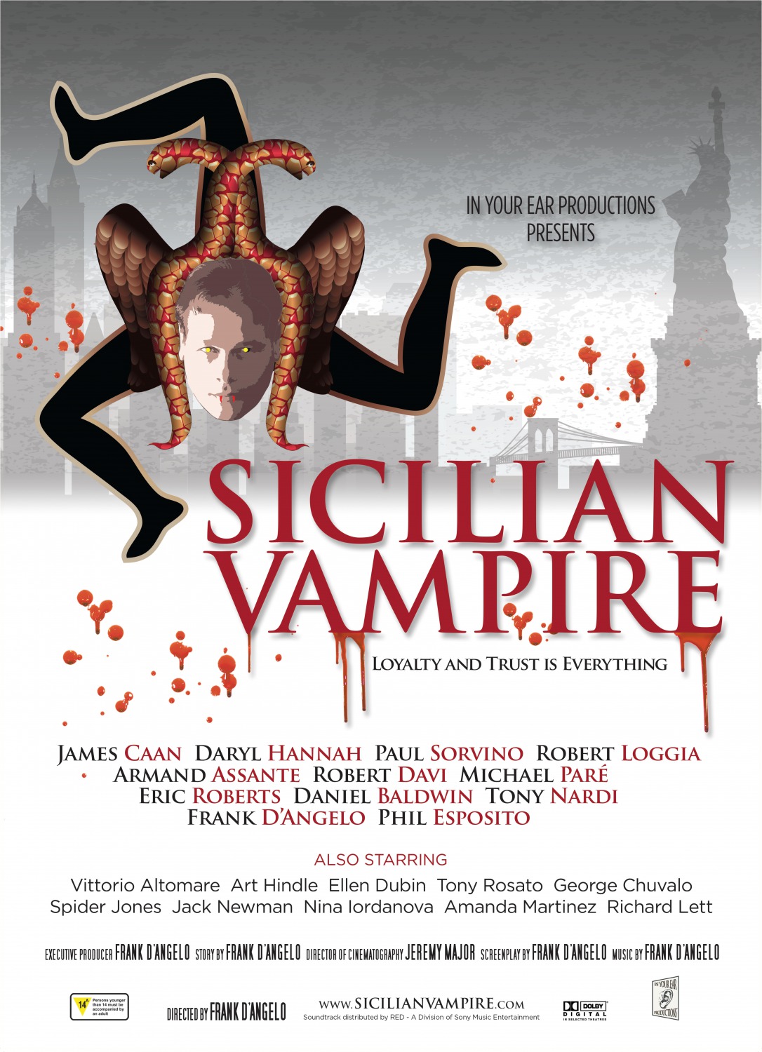 Extra Large Movie Poster Image for Sicilian Vampire 
