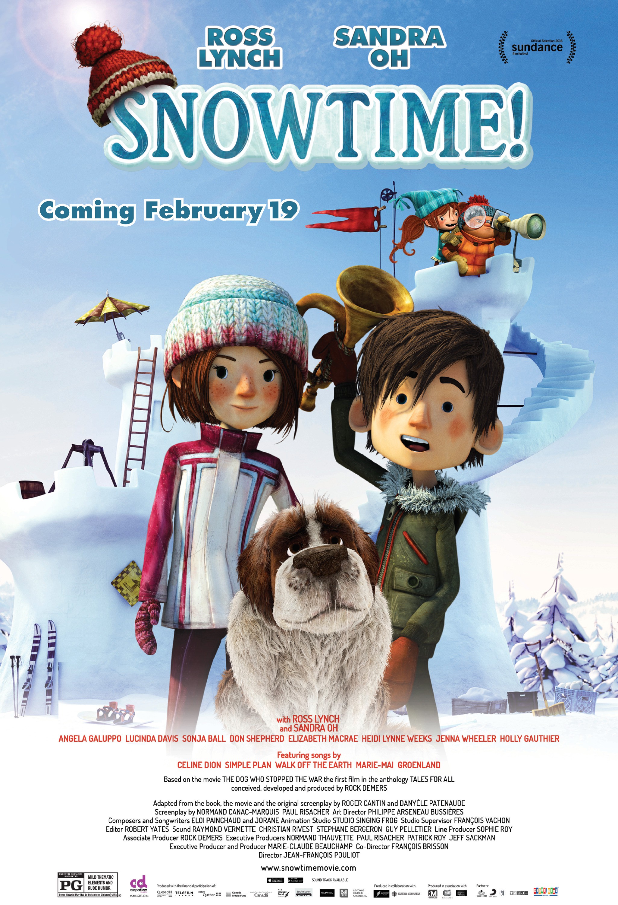 Mega Sized Movie Poster Image for Snowtime! (#2 of 2)