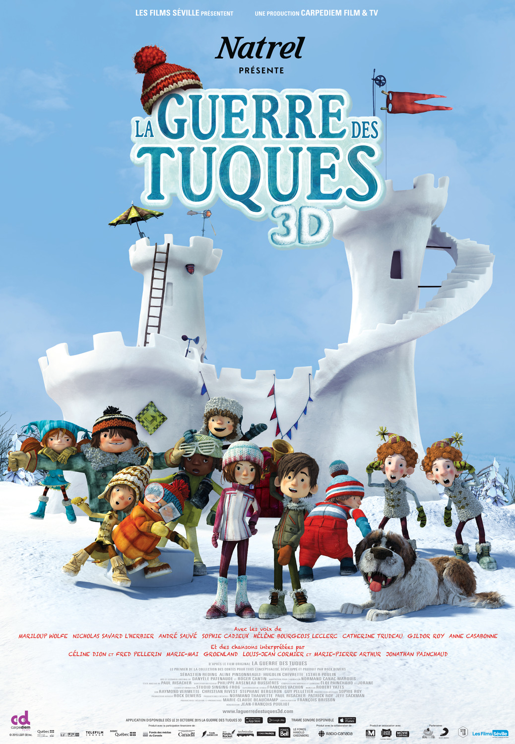 Extra Large Movie Poster Image for Snowtime! (#1 of 2)