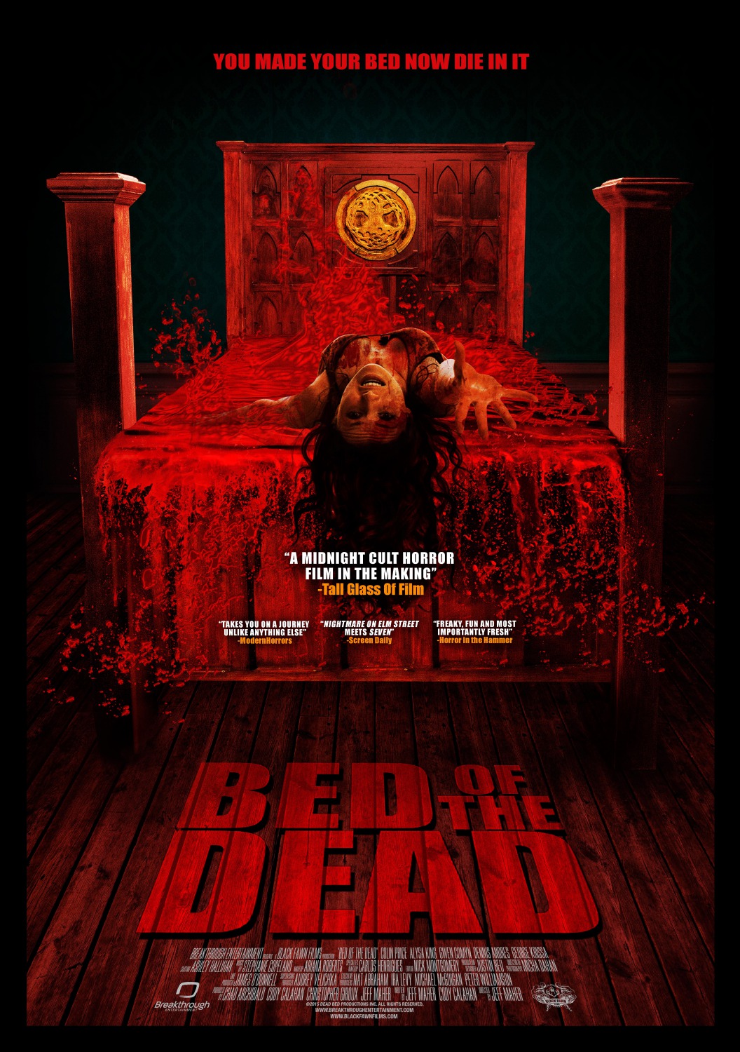 Extra Large Movie Poster Image for Bed of the Dead (#2 of 3)