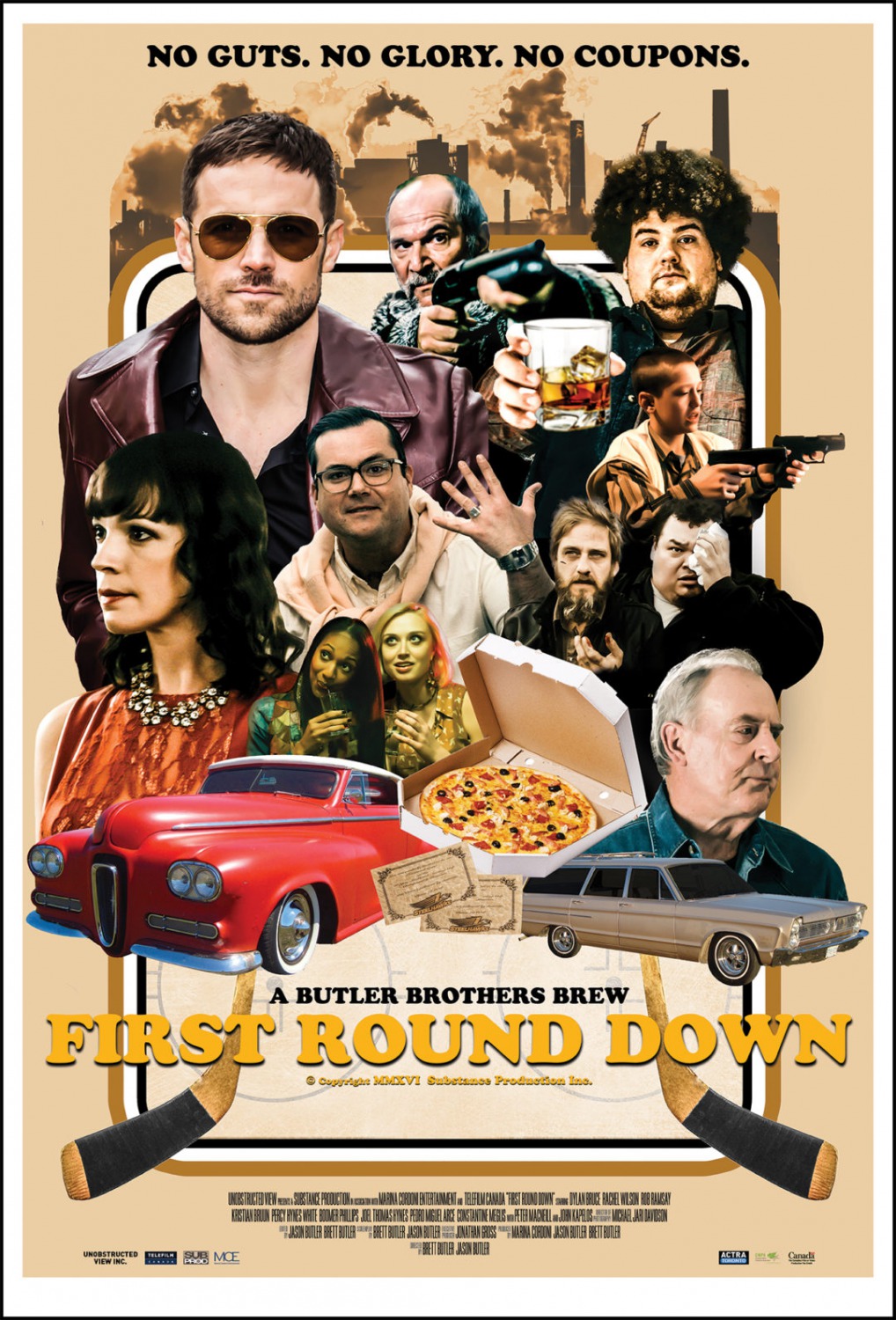 Extra Large Movie Poster Image for First Round Down 