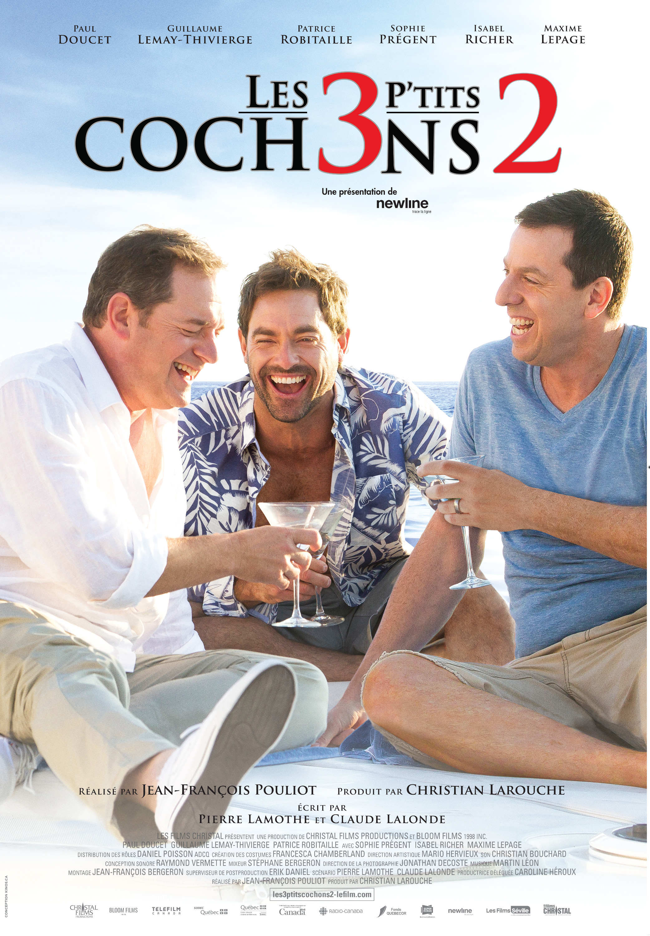 Mega Sized Movie Poster Image for Les 3 p'tits cochons 2 