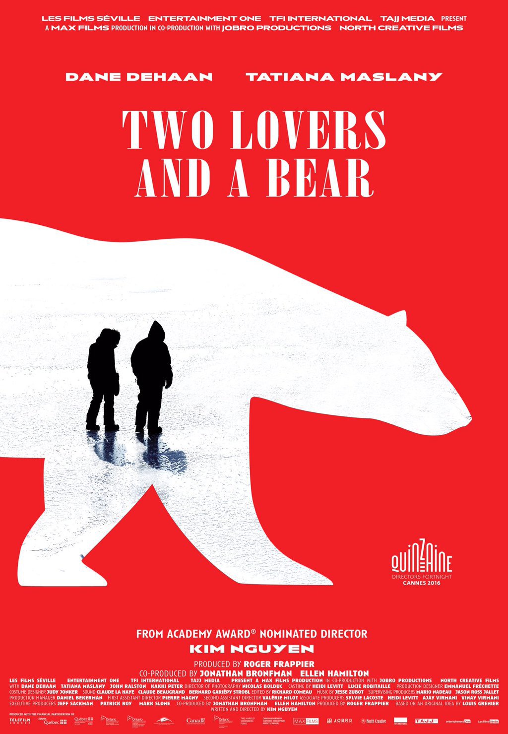 Extra Large Movie Poster Image for Two Lovers and a Bear (#1 of 2)
