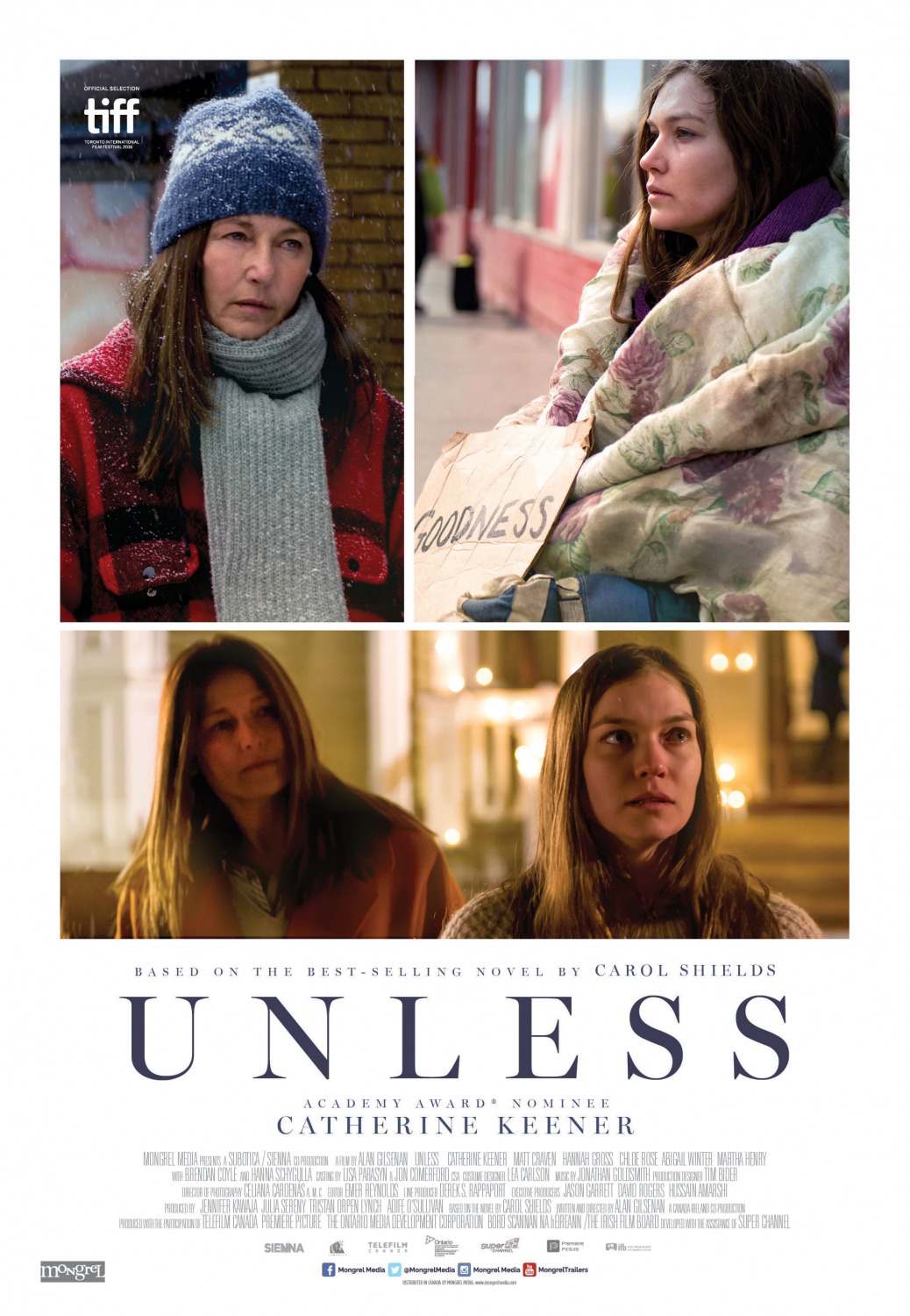 Extra Large Movie Poster Image for Unless 