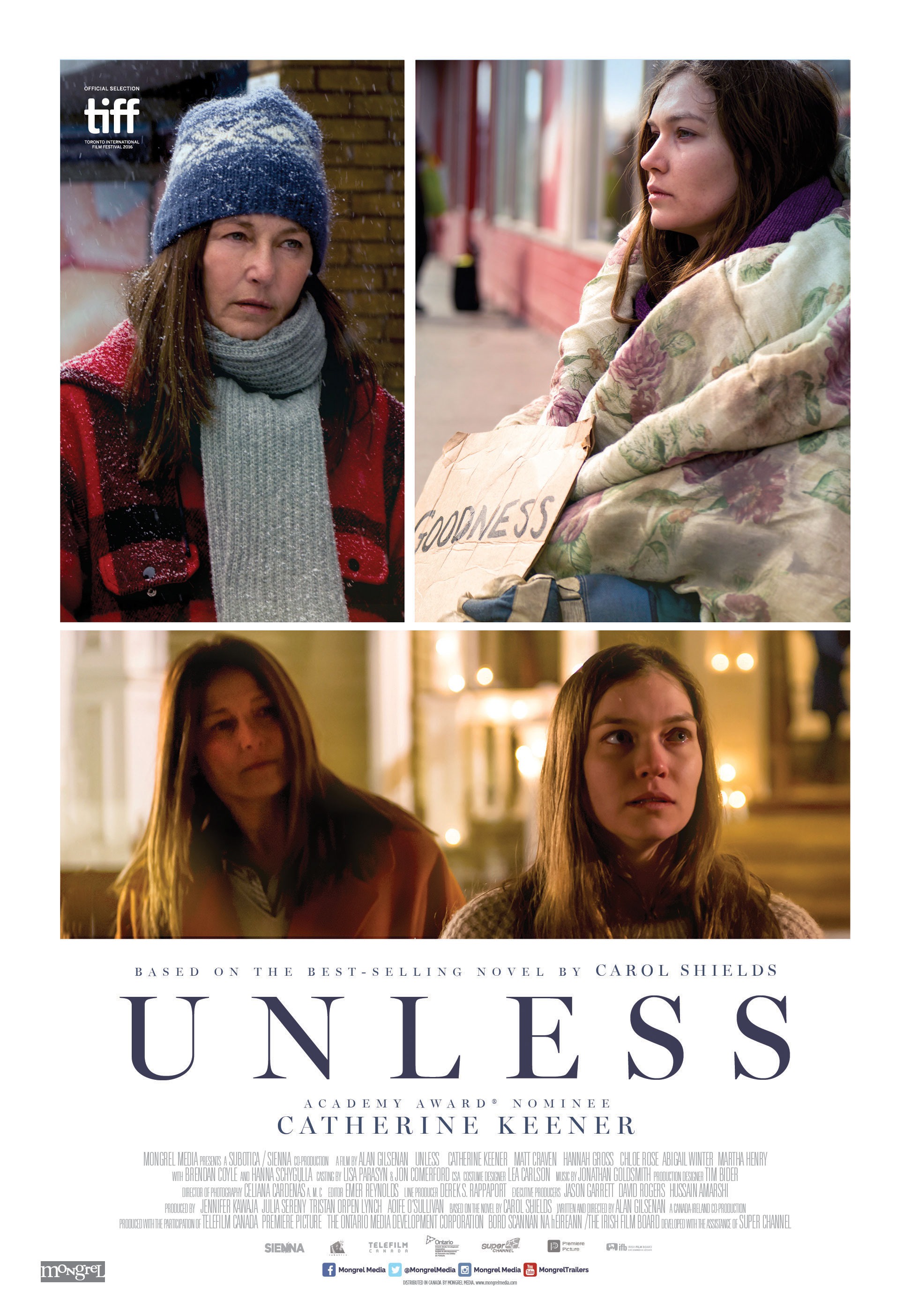Mega Sized Movie Poster Image for Unless 