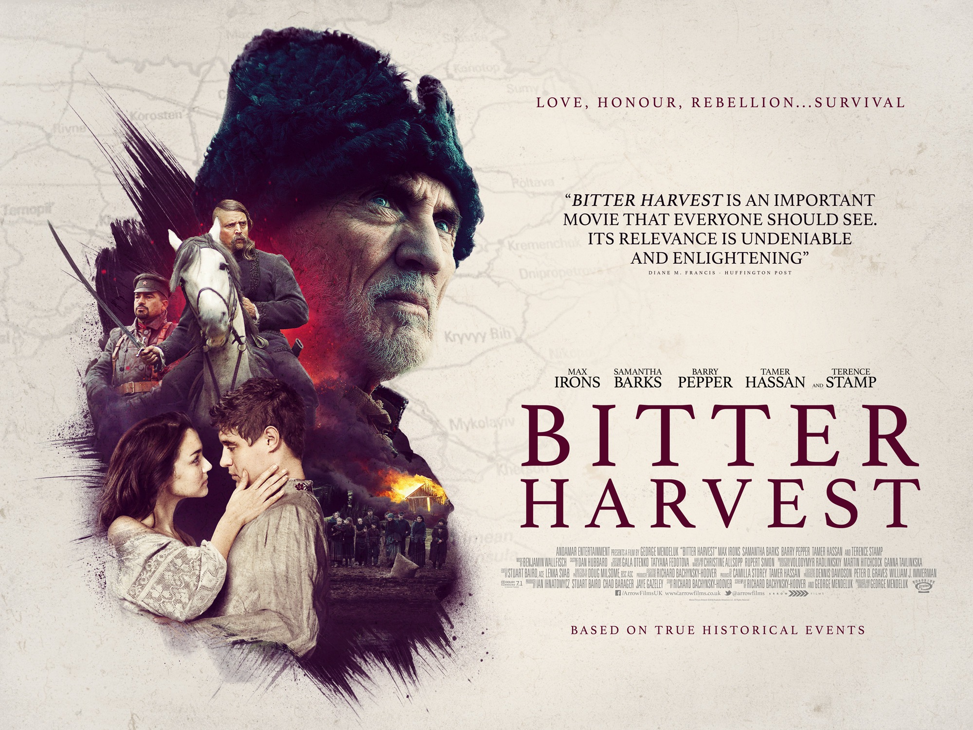 Mega Sized Movie Poster Image for Bitter Harvest (#3 of 3)
