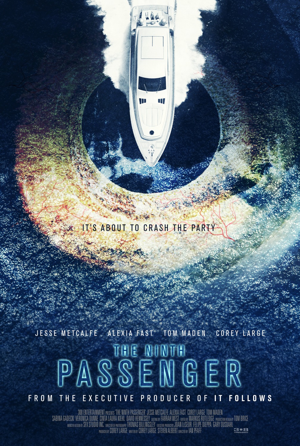 Extra Large Movie Poster Image for The Ninth Passenger (#2 of 2)