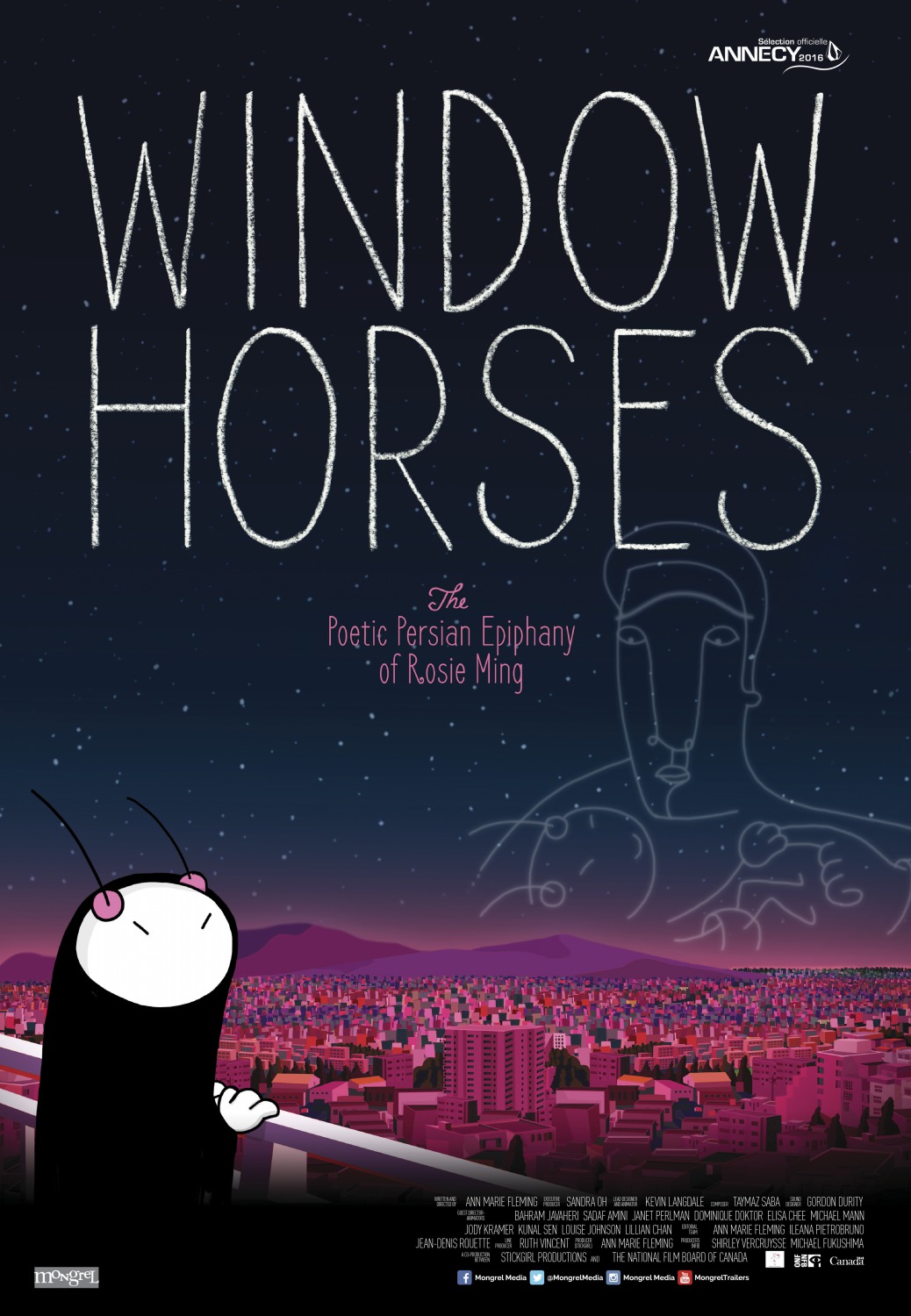Extra Large Movie Poster Image for Window Horses 