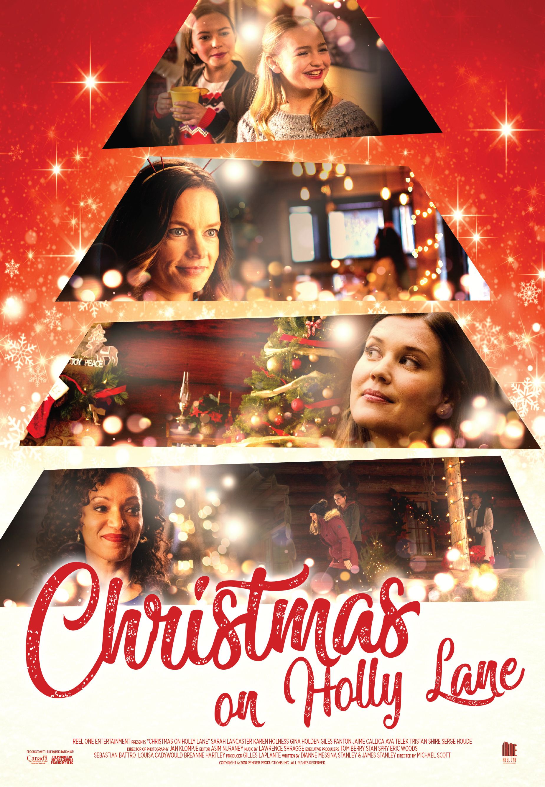 Mega Sized Movie Poster Image for Christmas on Holly Lane 