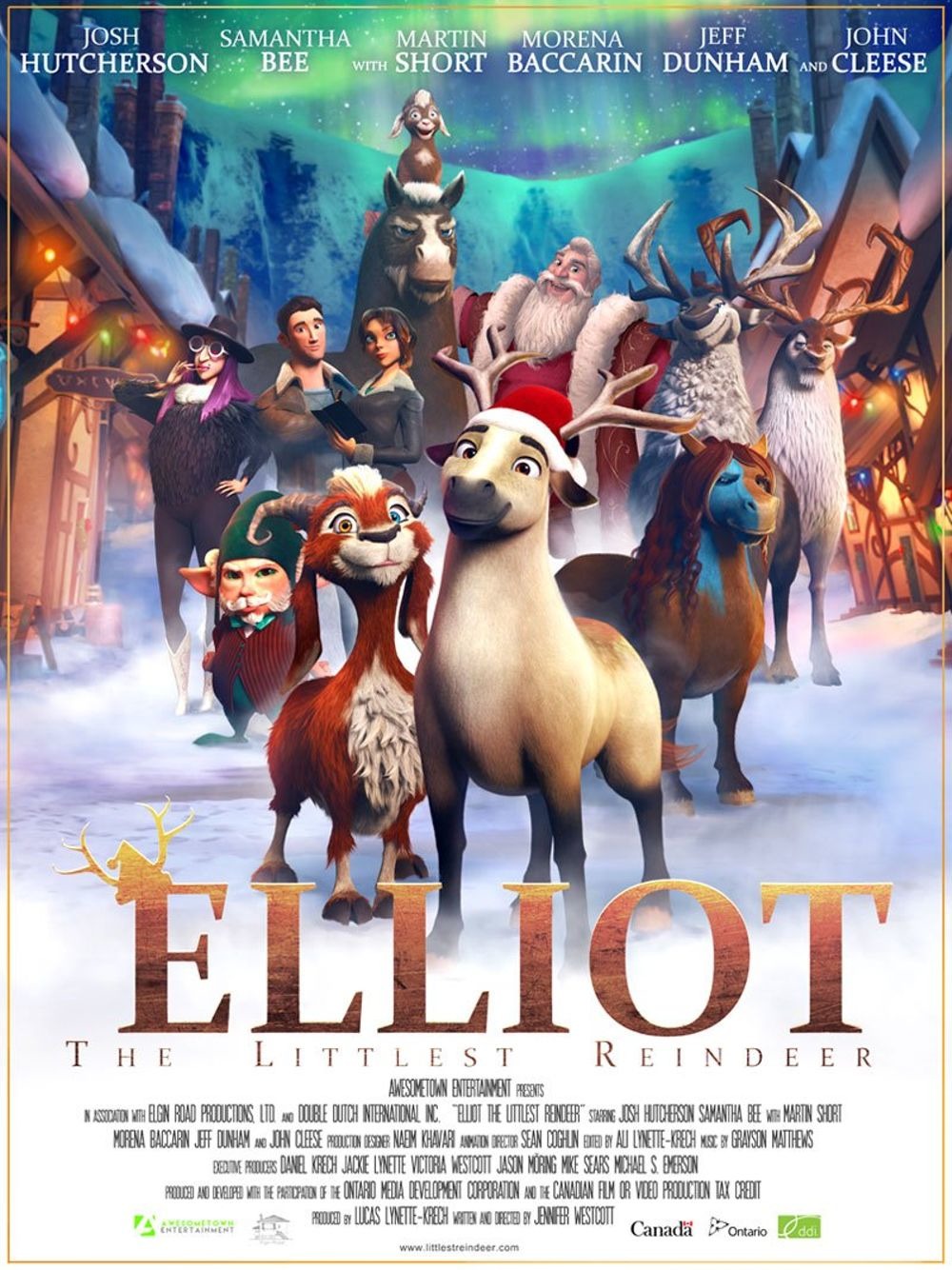 Extra Large Movie Poster Image for Elliot the Littlest Reindeer 