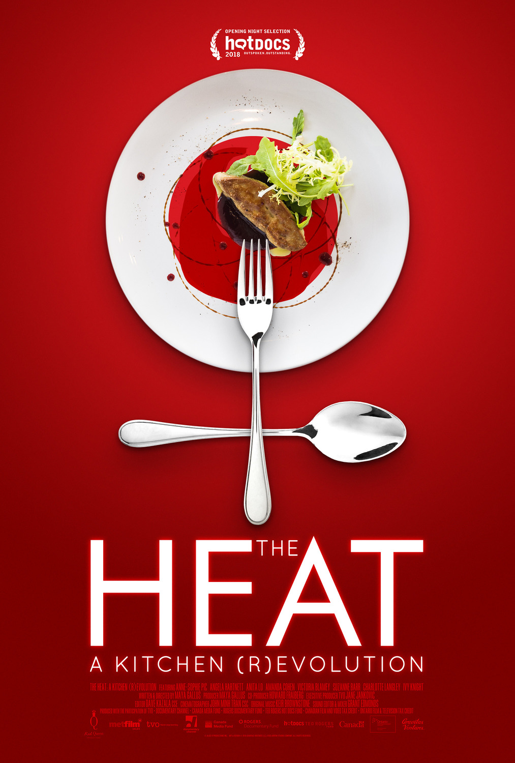 Extra Large Movie Poster Image for The Heat: A Kitchen (R)evolution 