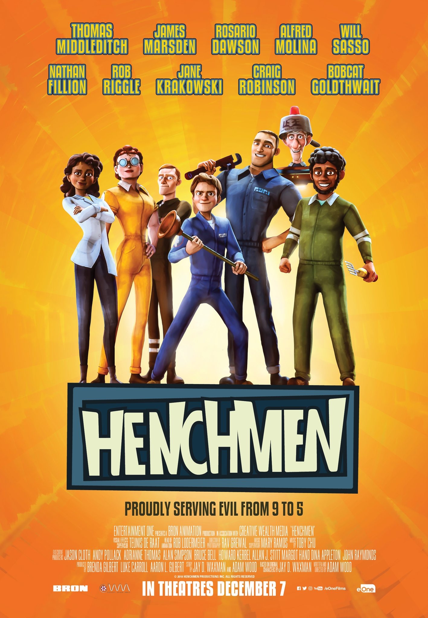 Mega Sized Movie Poster Image for Henchmen (#1 of 3)