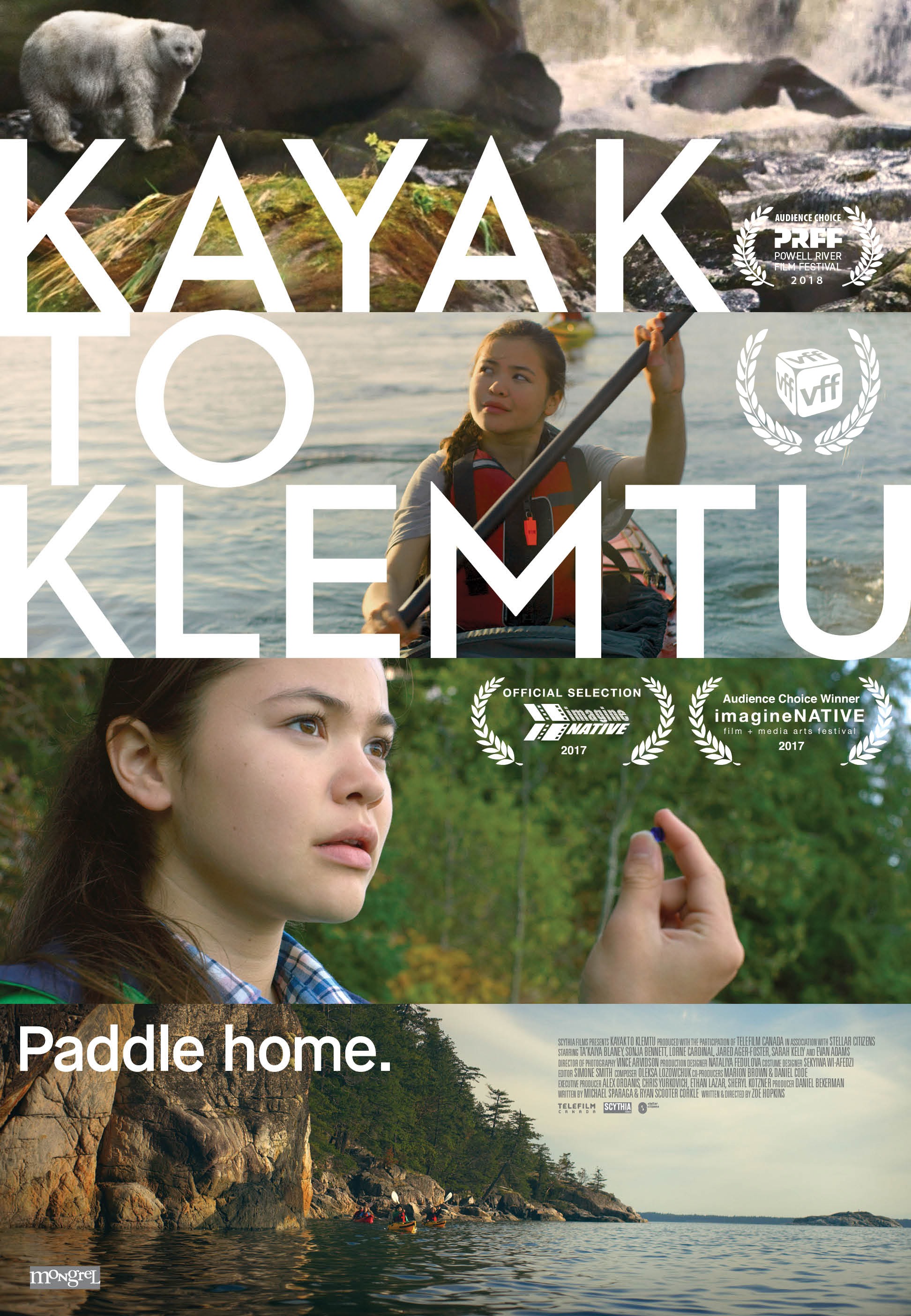 Mega Sized Movie Poster Image for Kayak to Klemtu 
