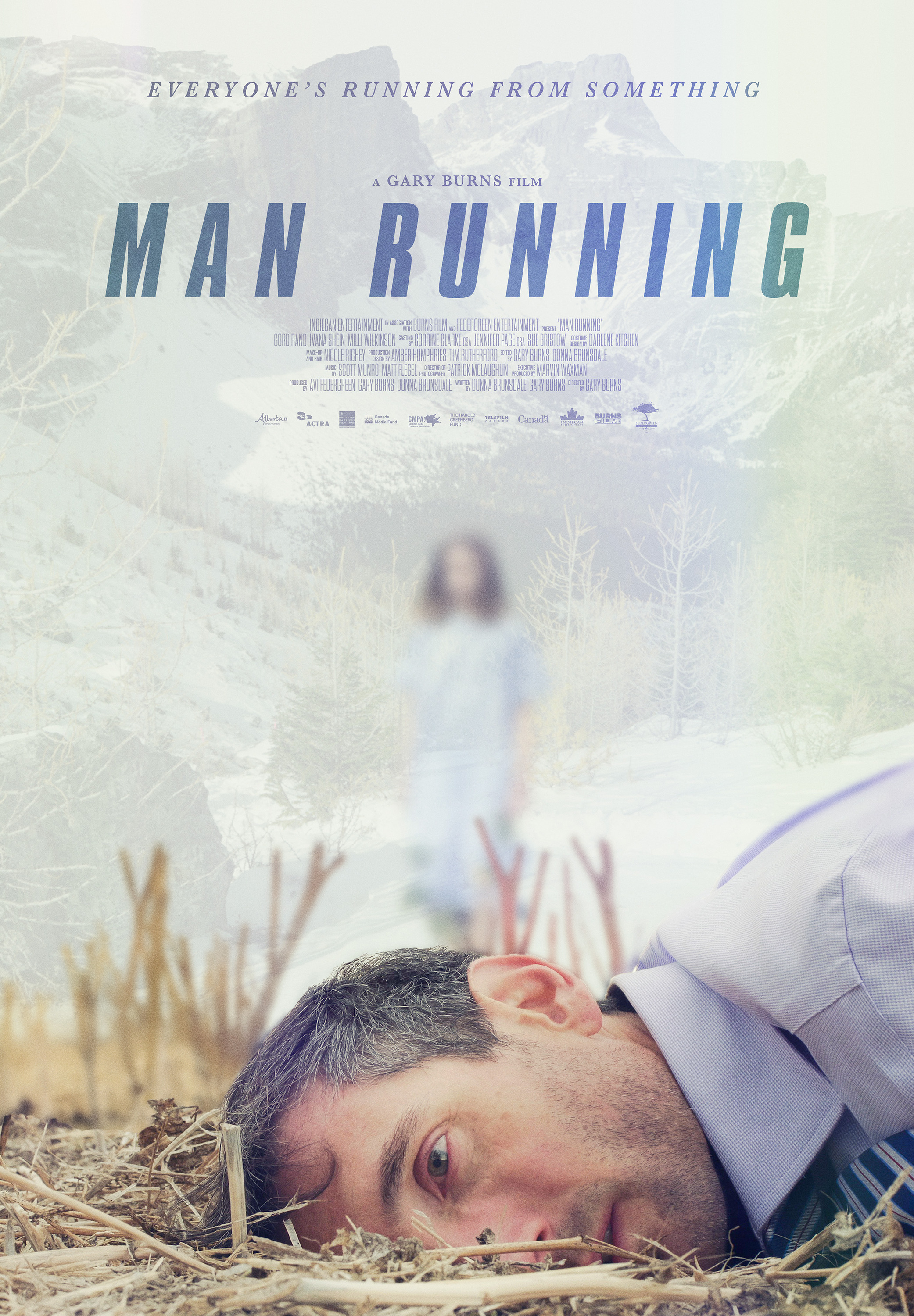 Mega Sized Movie Poster Image for Man Running 