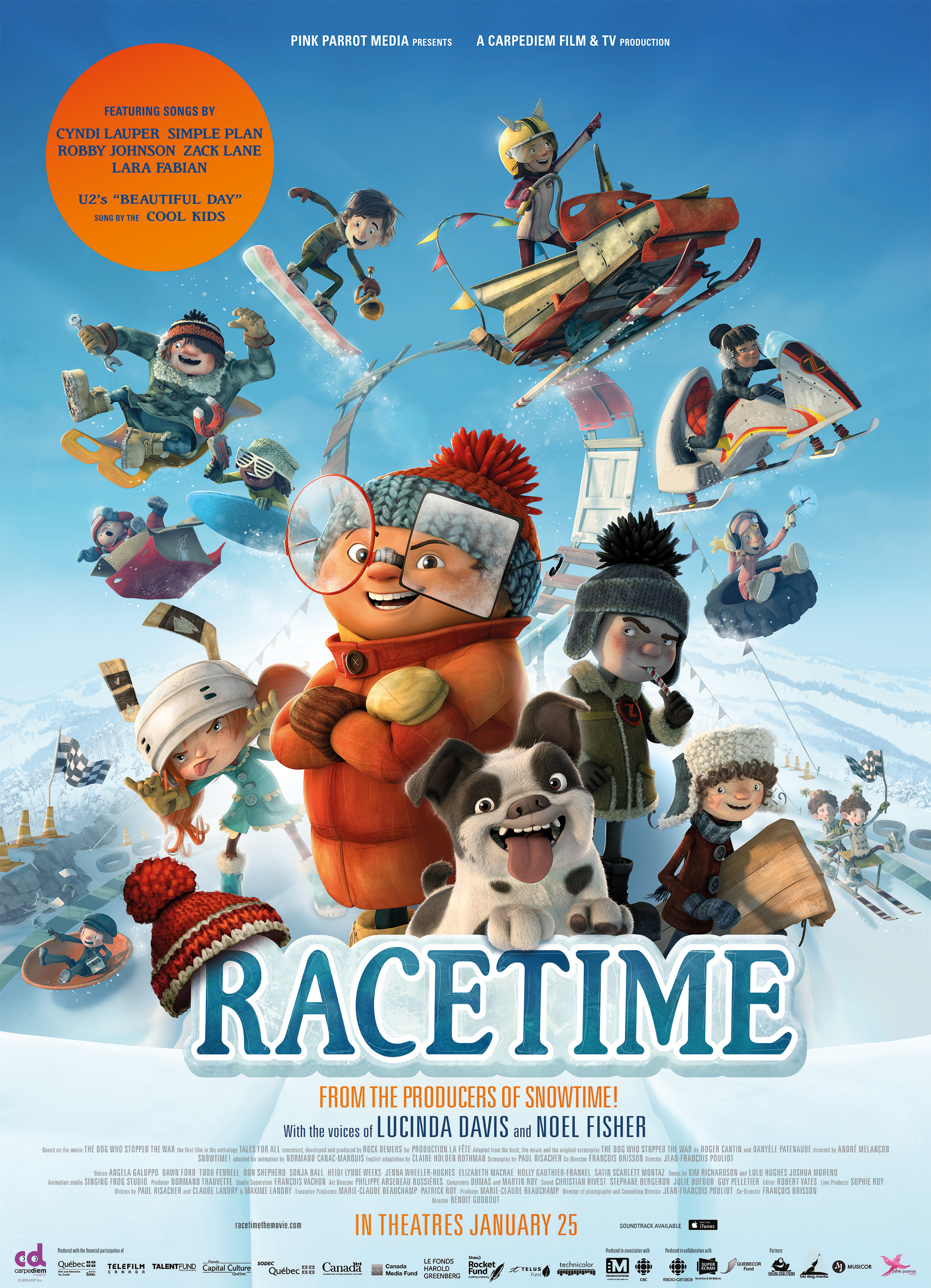 Mega Sized Movie Poster Image for Racetime (#2 of 2)