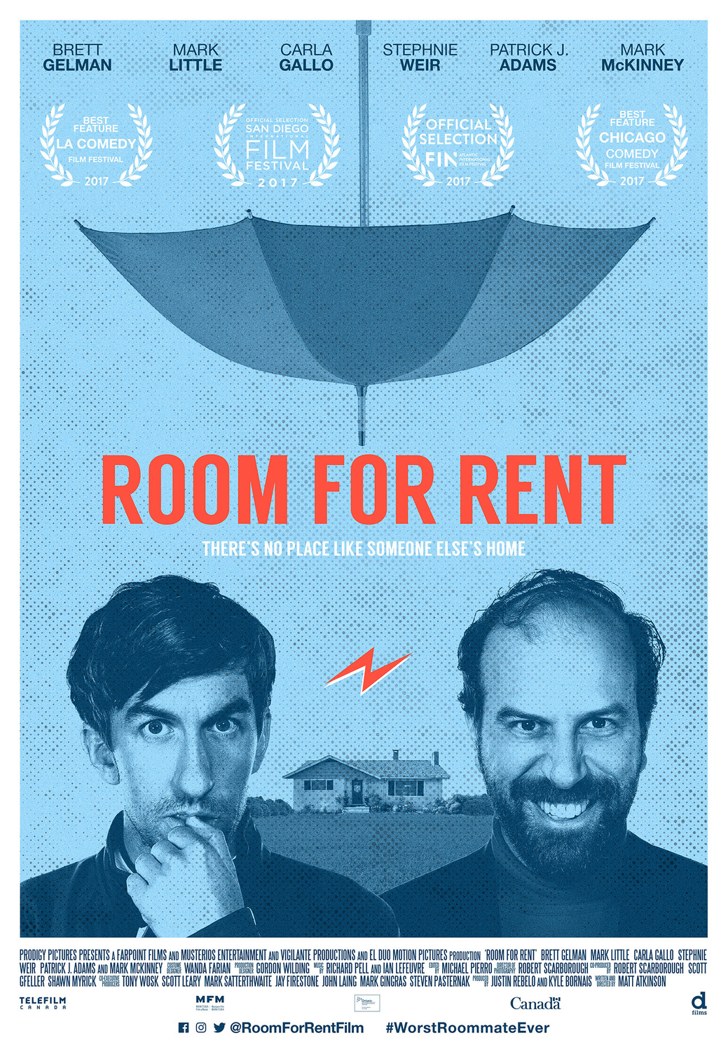 Extra Large Movie Poster Image for Room for Rent 