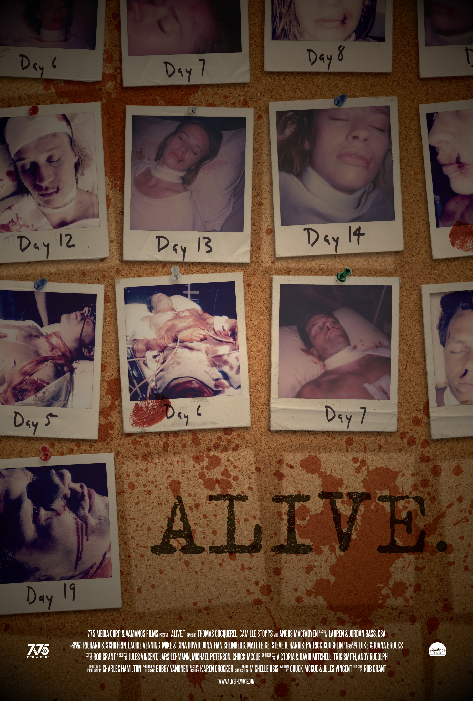 Mega Sized Movie Poster Image for Alive (#1 of 2)