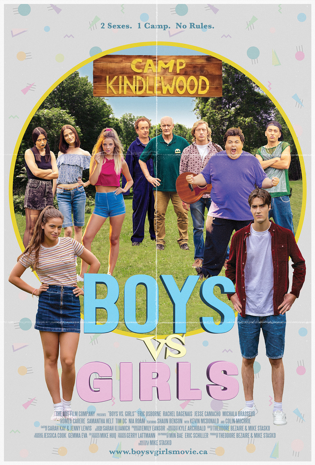 Extra Large Movie Poster Image for Boys vs. Girls 