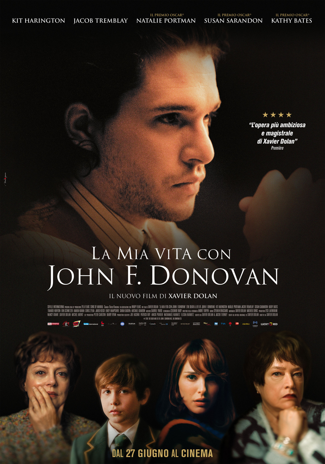 Extra Large Movie Poster Image for The Death and Life of John F. Donovan (#1 of 2)