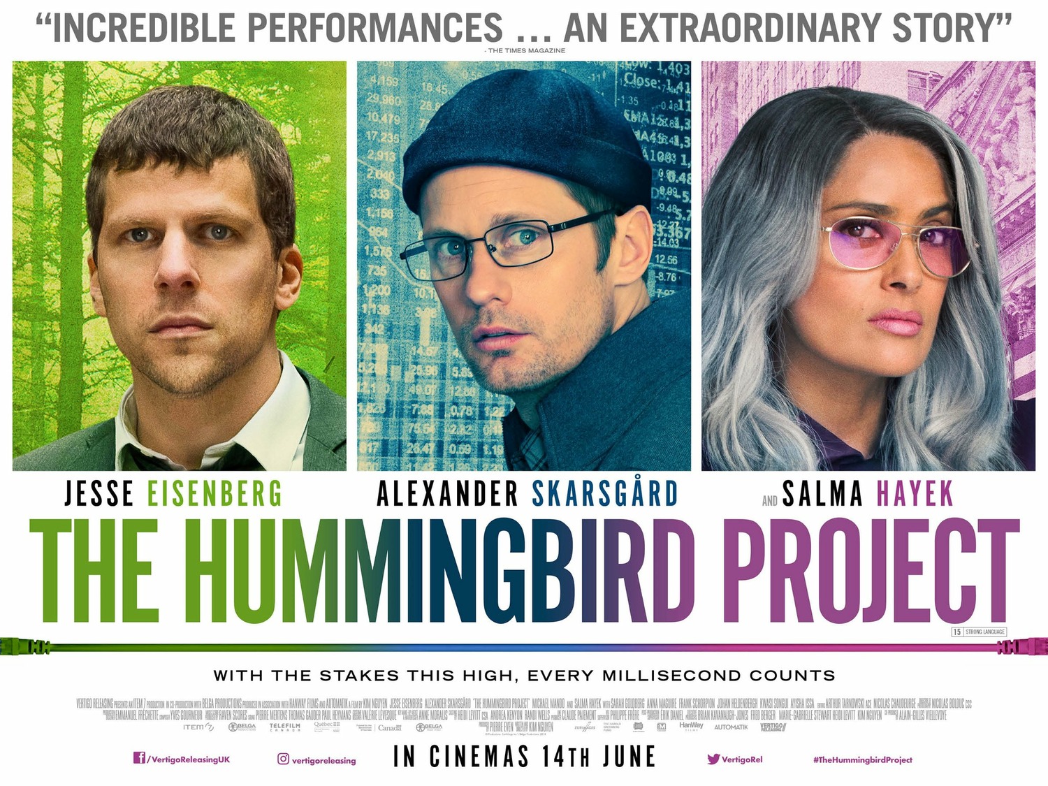 Extra Large Movie Poster Image for The Hummingbird Project (#2 of 5)