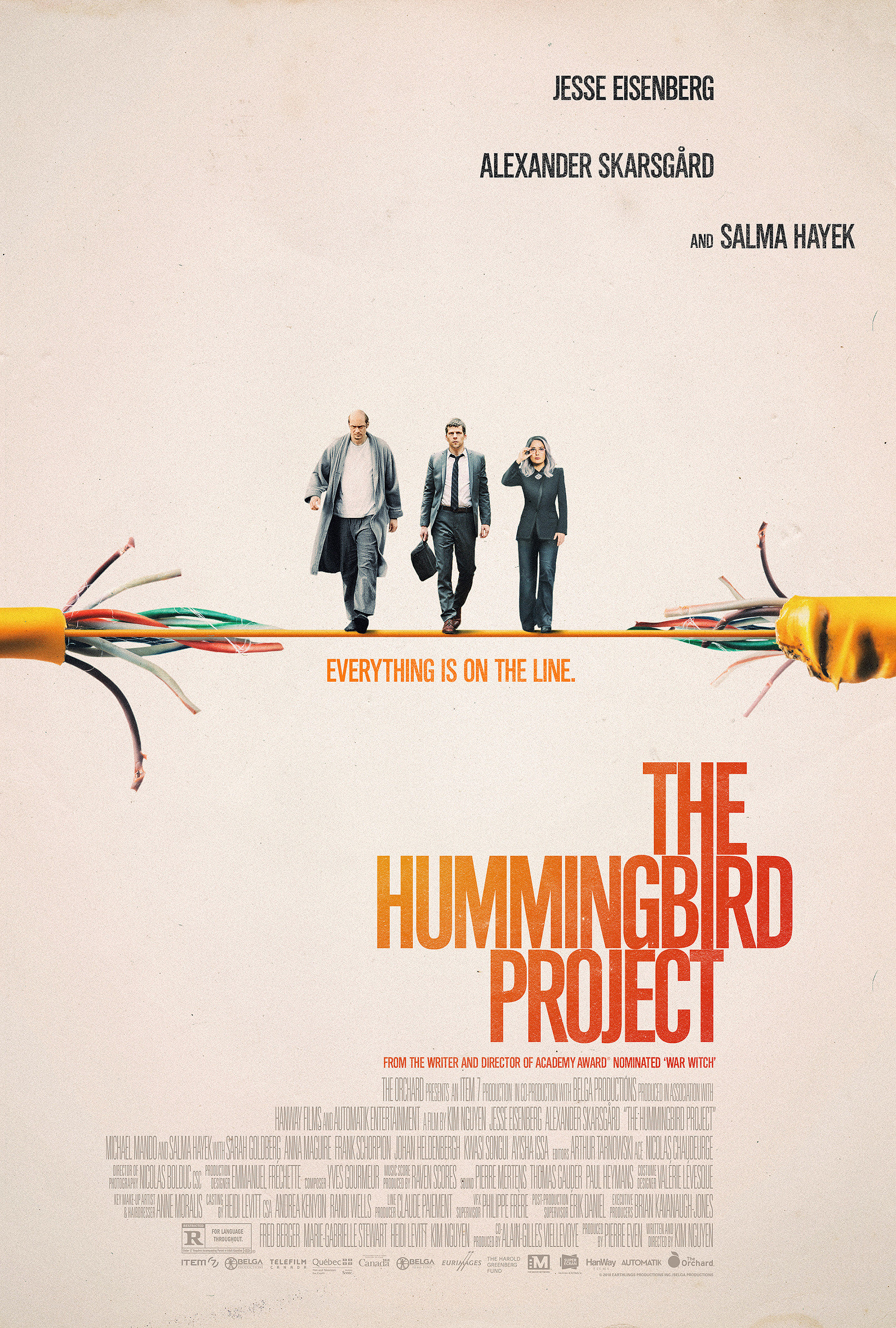 Mega Sized Movie Poster Image for The Hummingbird Project (#1 of 5)