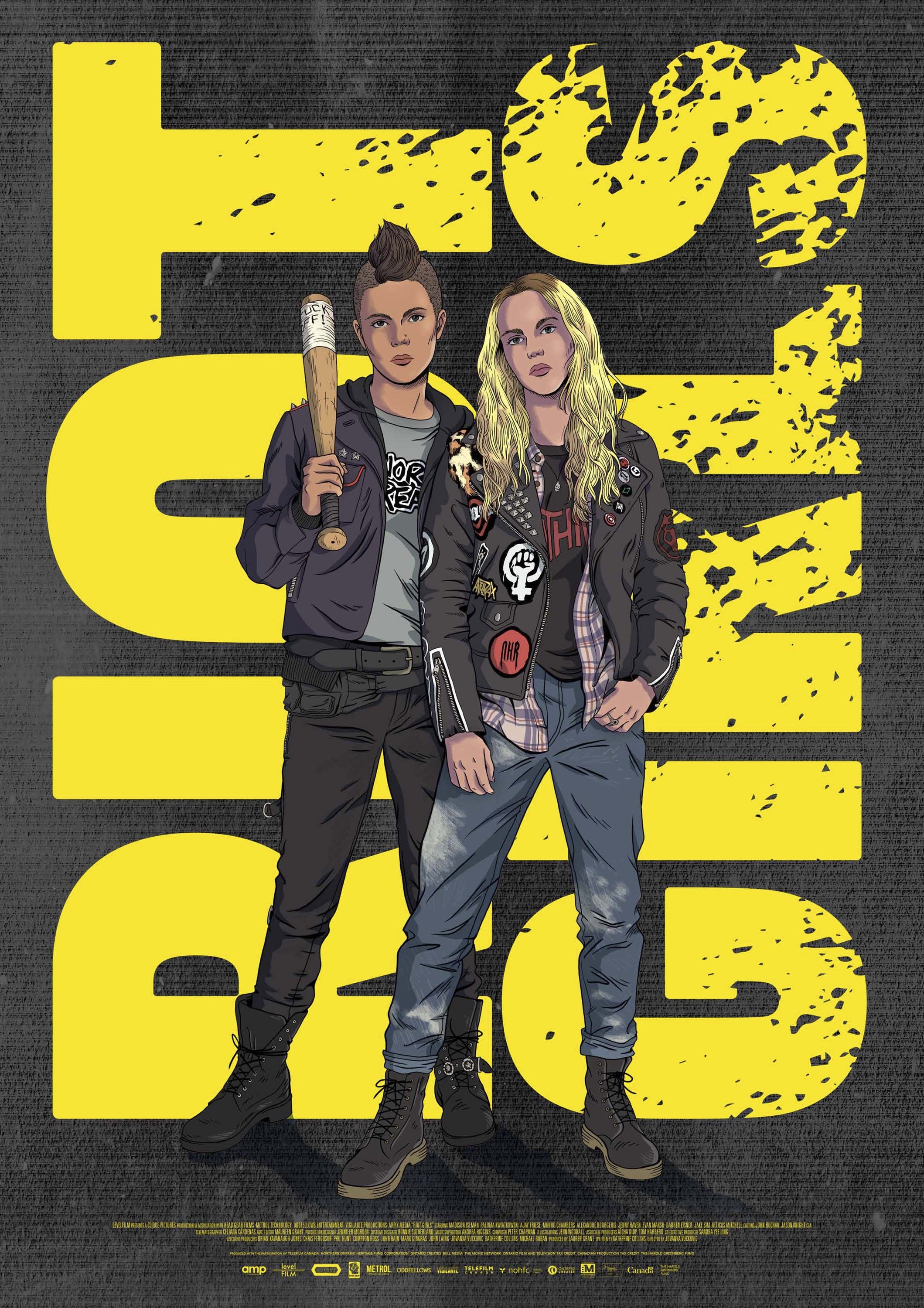 Mega Sized Movie Poster Image for Riot Girls (#1 of 2)
