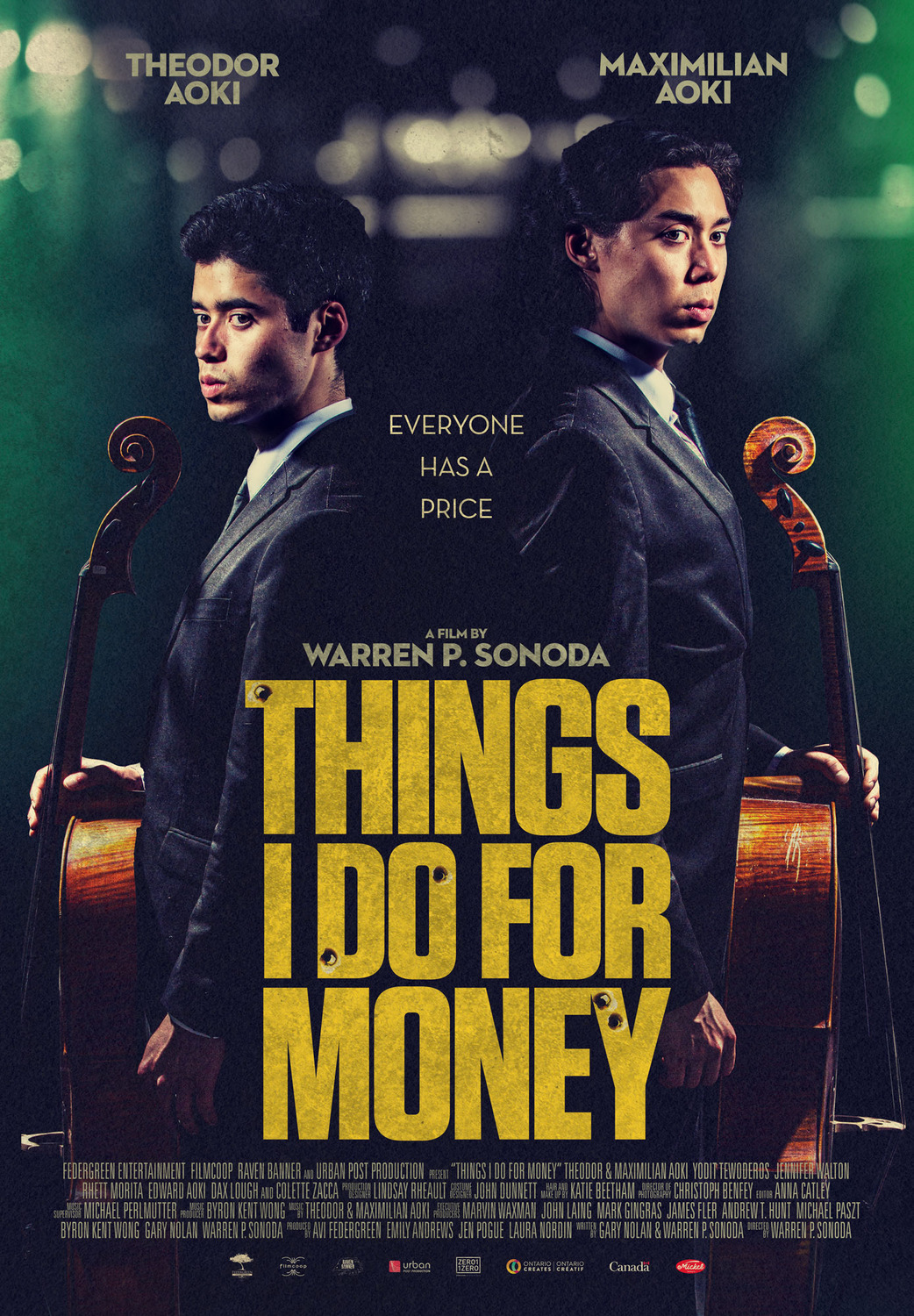 Extra Large Movie Poster Image for Things I Do for Money (#1 of 3)
