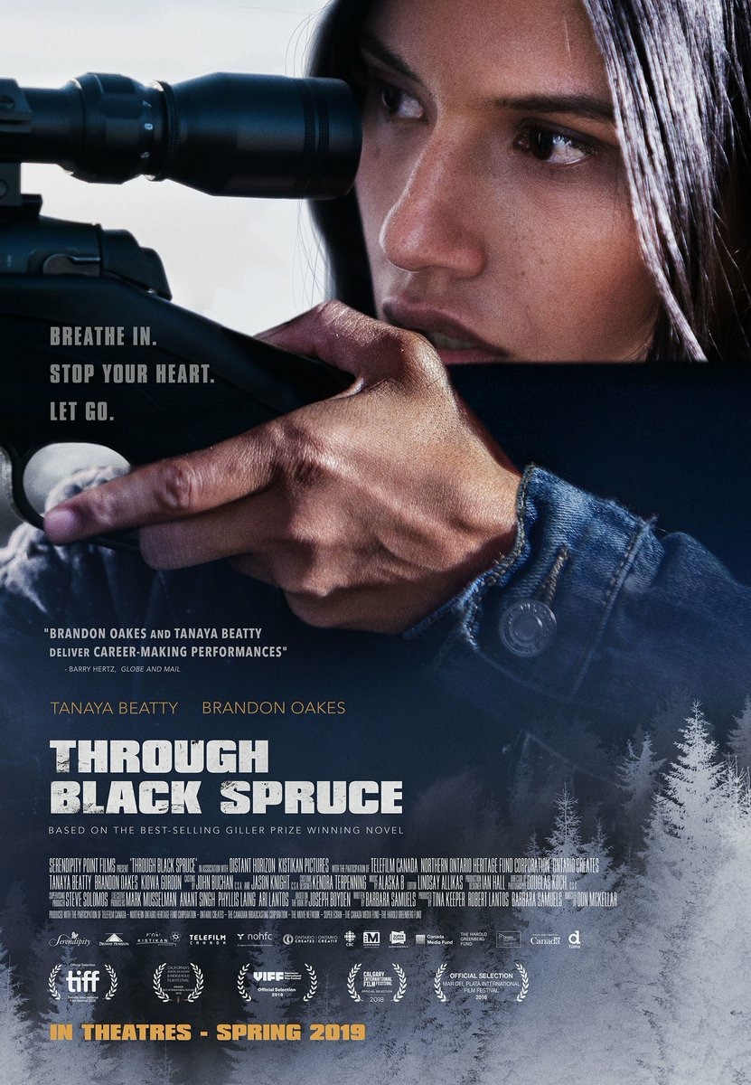 Extra Large Movie Poster Image for Through Black Spruce 