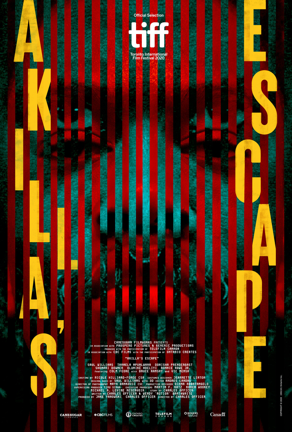 Extra Large Movie Poster Image for Akilla's Escape 