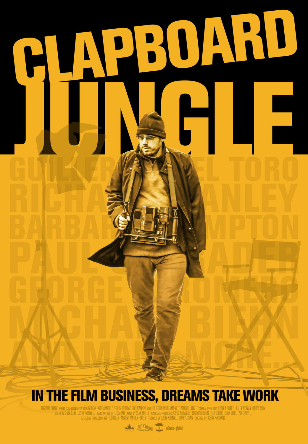 Extra Large Movie Poster Image for Clapboard Jungle (#2 of 2)