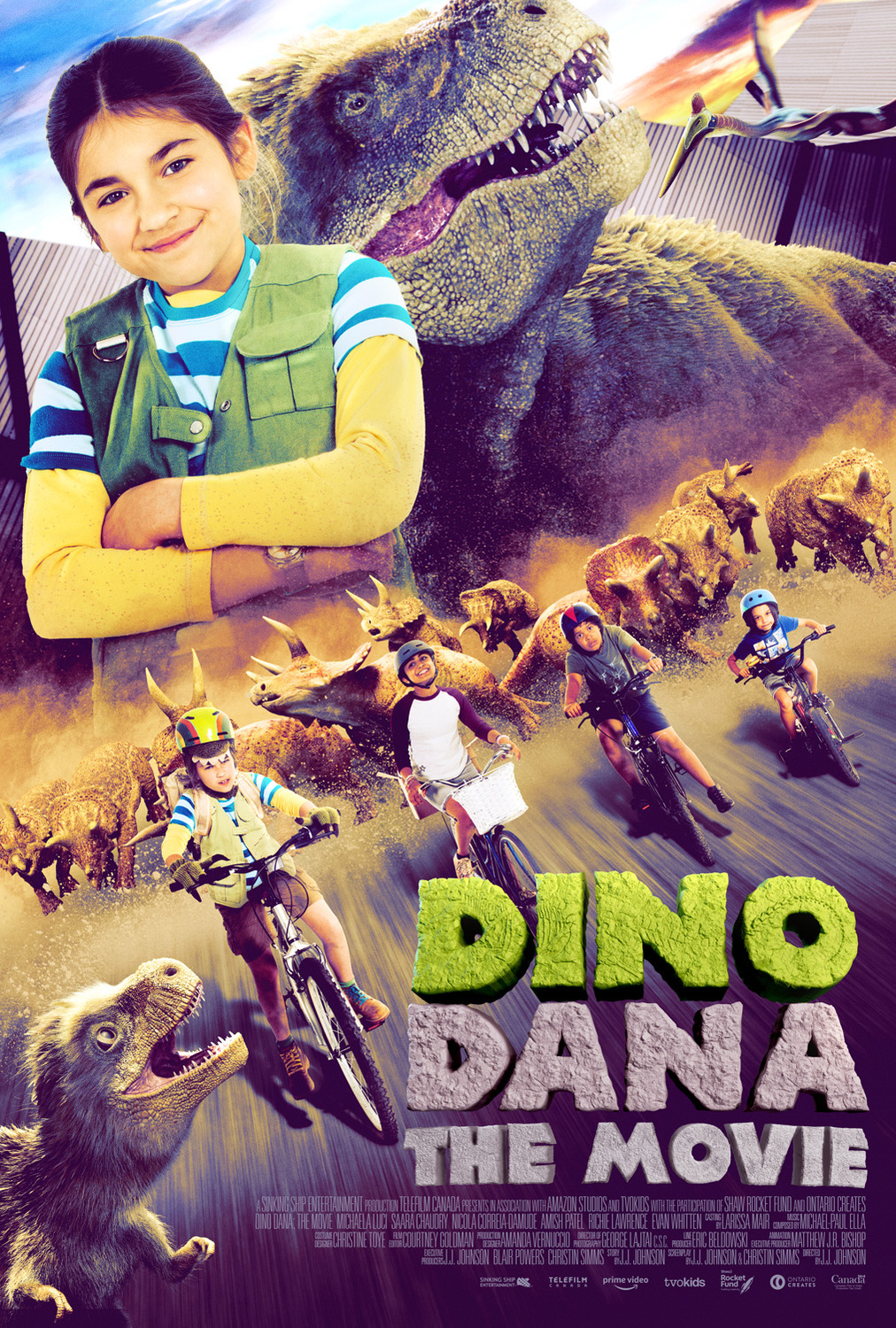 Extra Large Movie Poster Image for Dino Dana: The Movie 