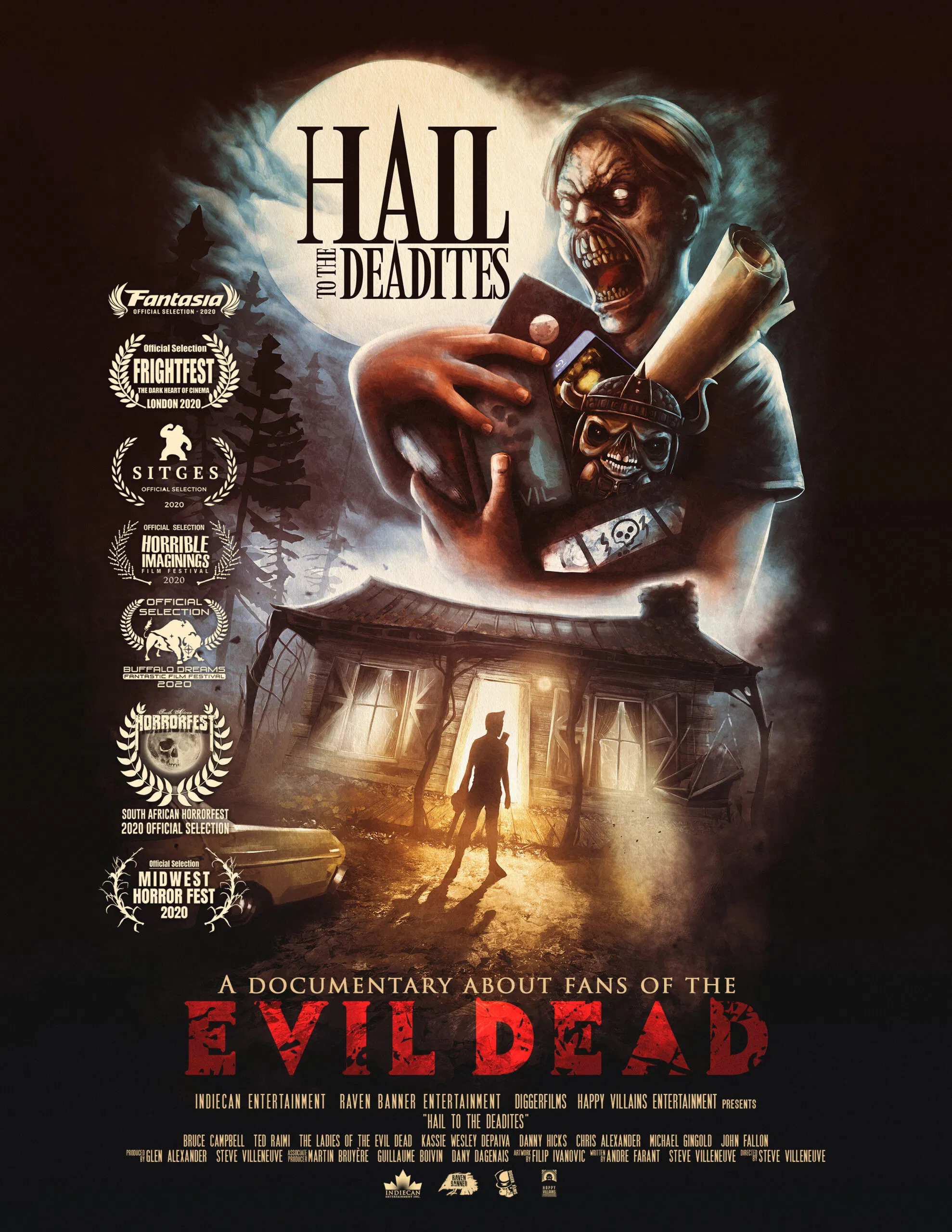 Mega Sized Movie Poster Image for Hail to the Deadites (#1 of 2)