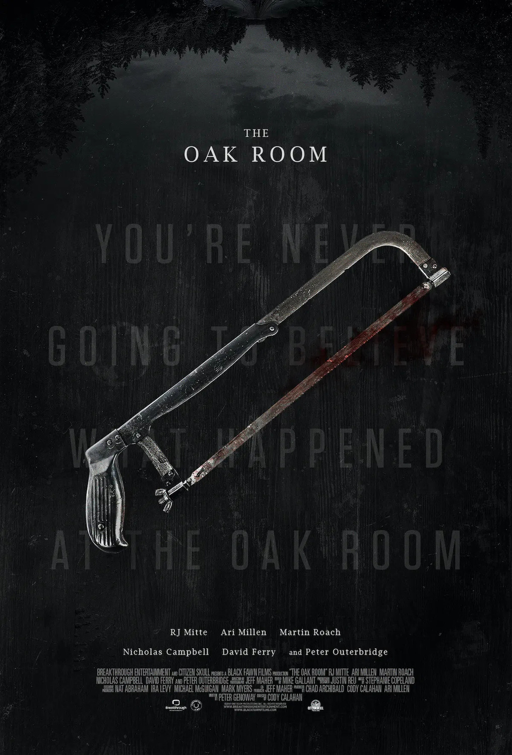 Extra Large Movie Poster Image for The Oak Room 
