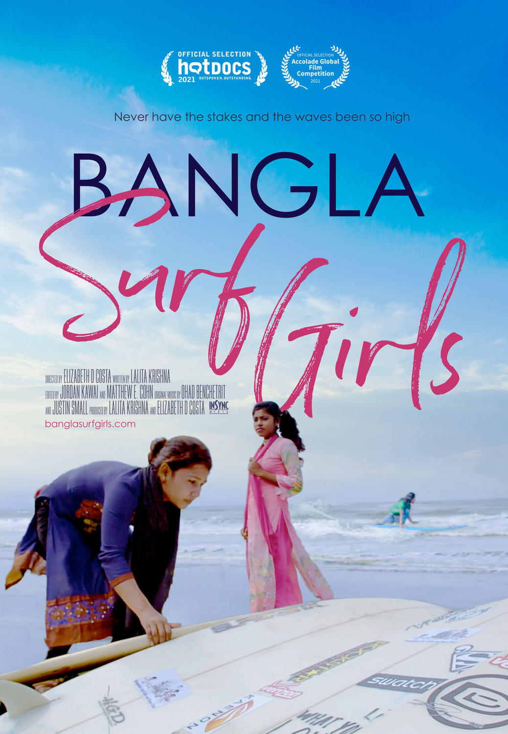 Extra Large Movie Poster Image for Bangla Surf Girls 