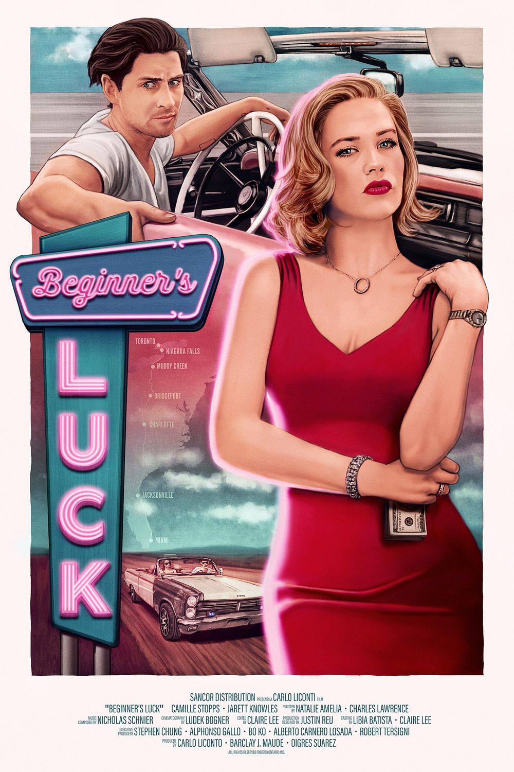 Extra Large Movie Poster Image for Beginner's Luck 