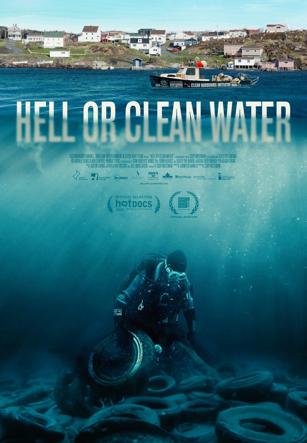 Extra Large Movie Poster Image for Hell or Clean Water (#1 of 2)