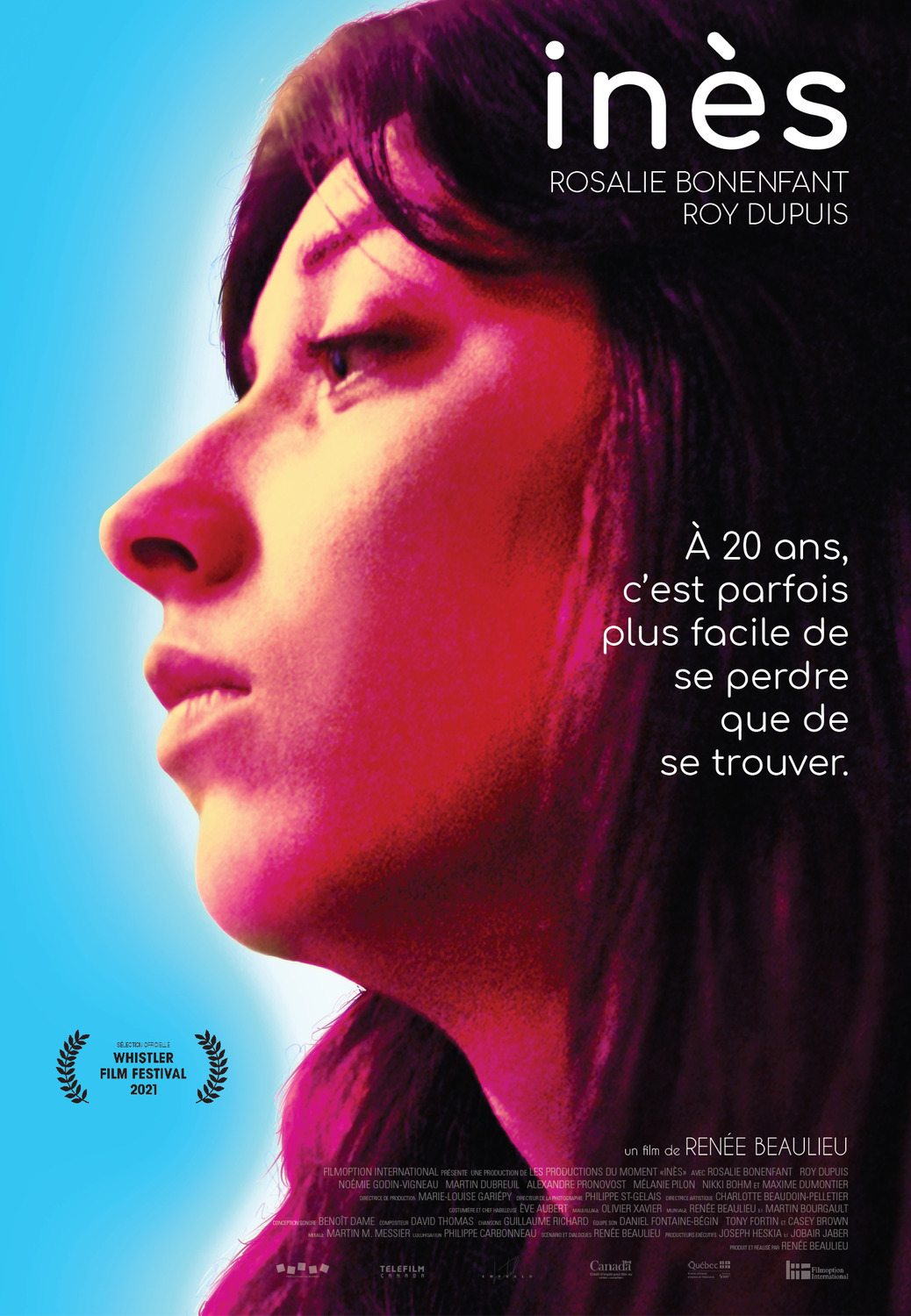 Extra Large Movie Poster Image for Inès 